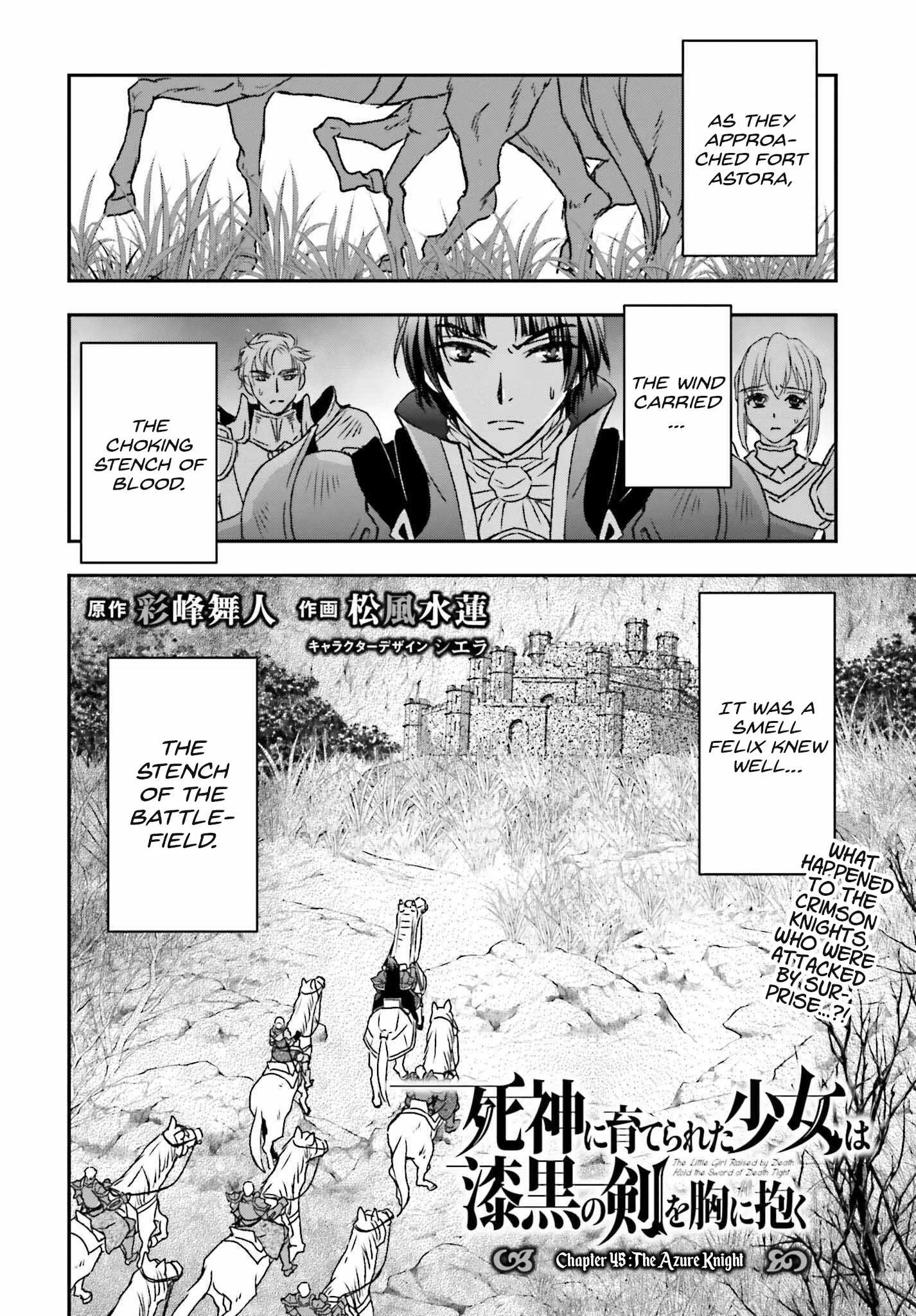 The Little Girl Raised by Death Holds the Sword of Death Tightly Chapter 45 page 2