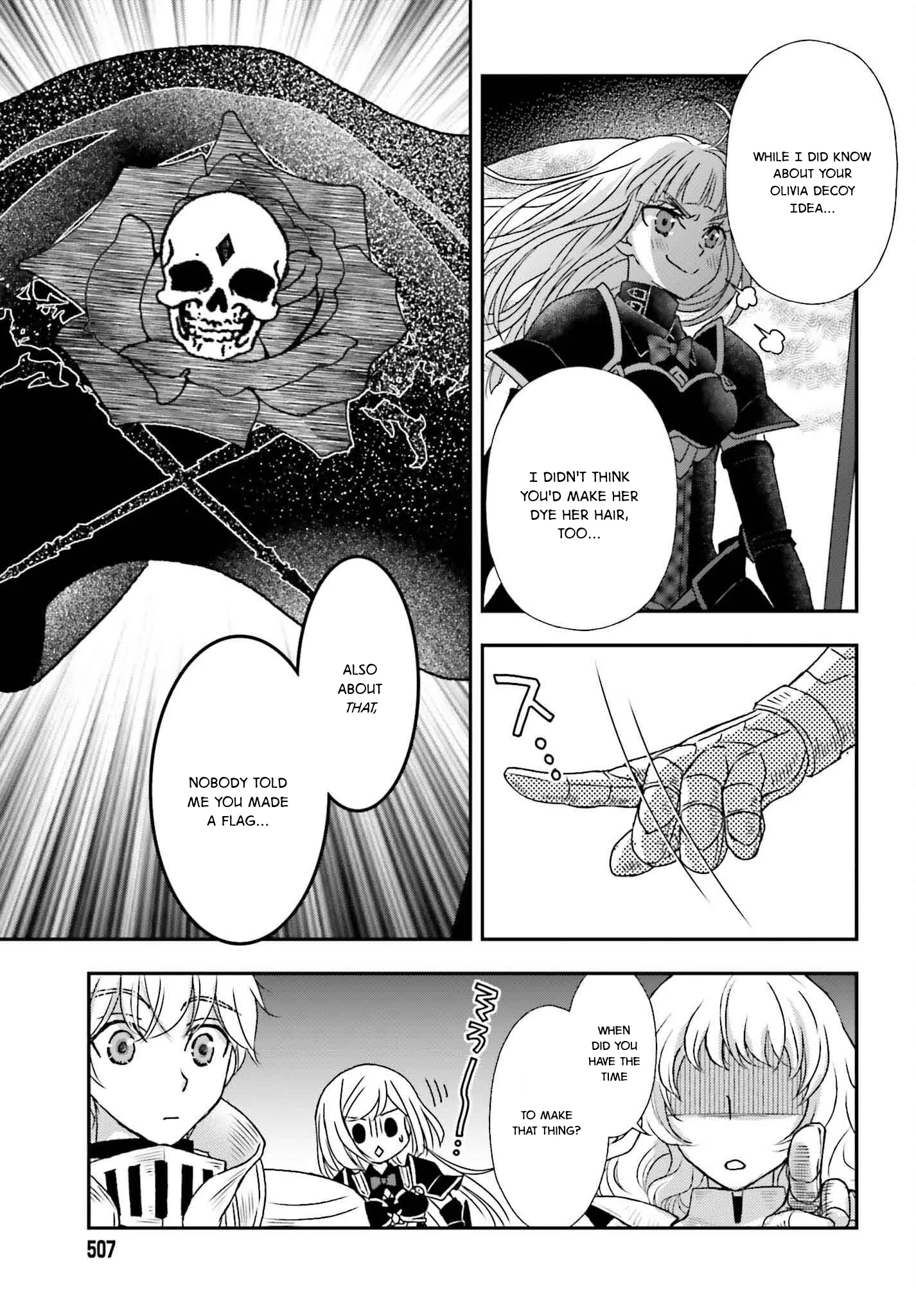 The Little Girl Raised by Death Holds the Sword of Death Tightly Chapter 50 page 3