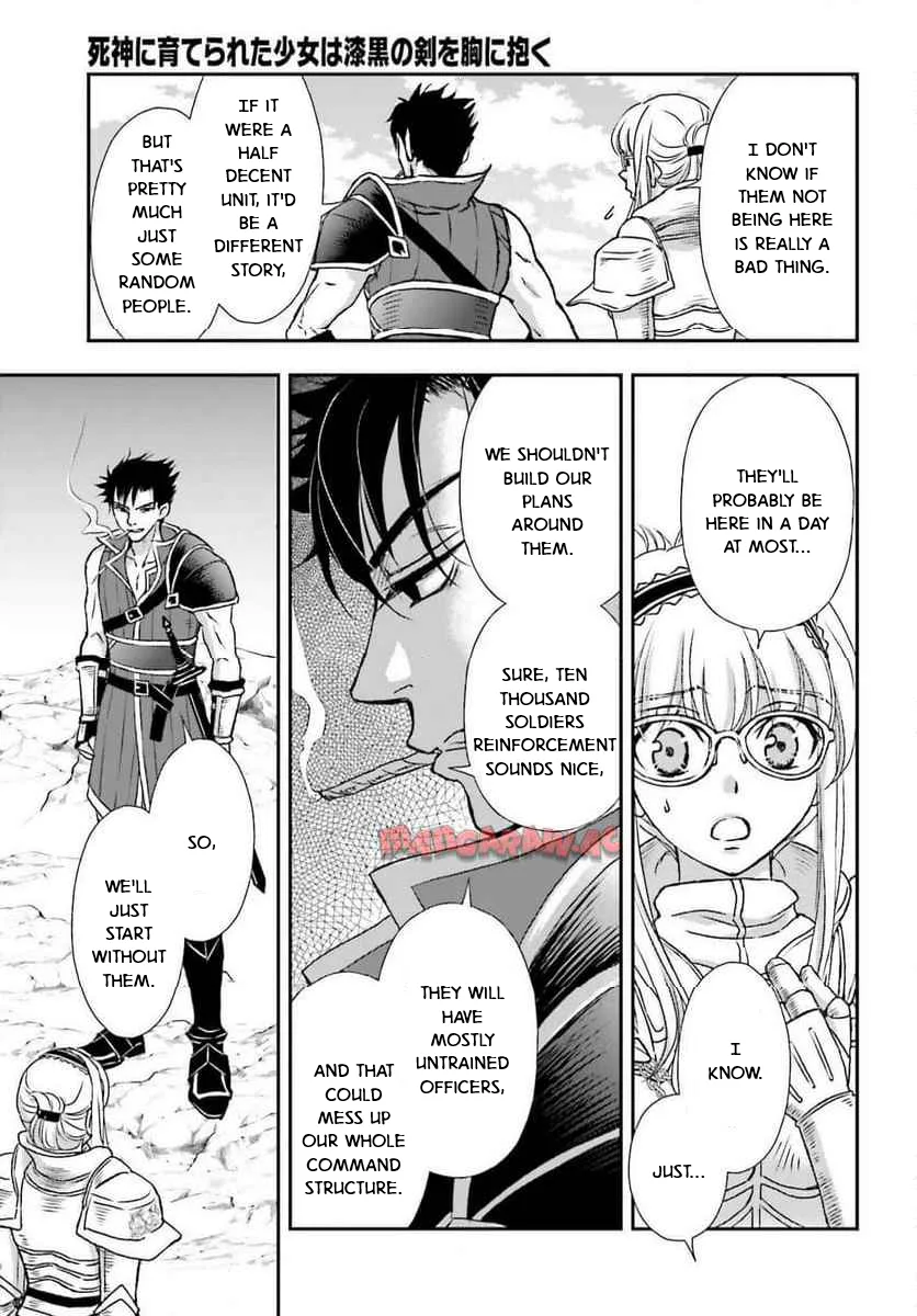 The Little Girl Raised by Death Holds the Sword of Death Tightly Chapter 49 page 13