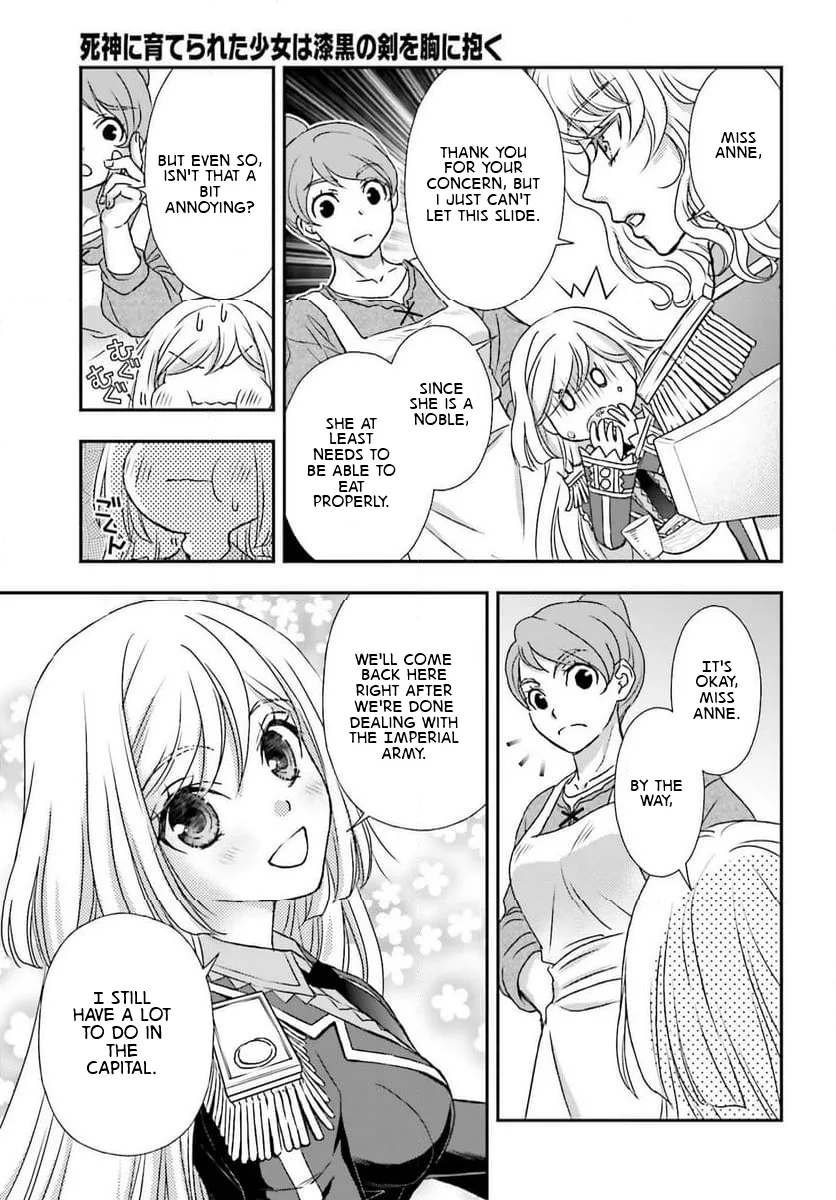 The Little Girl Raised by Death Holds the Sword of Death Tightly Chapter 48 page 3