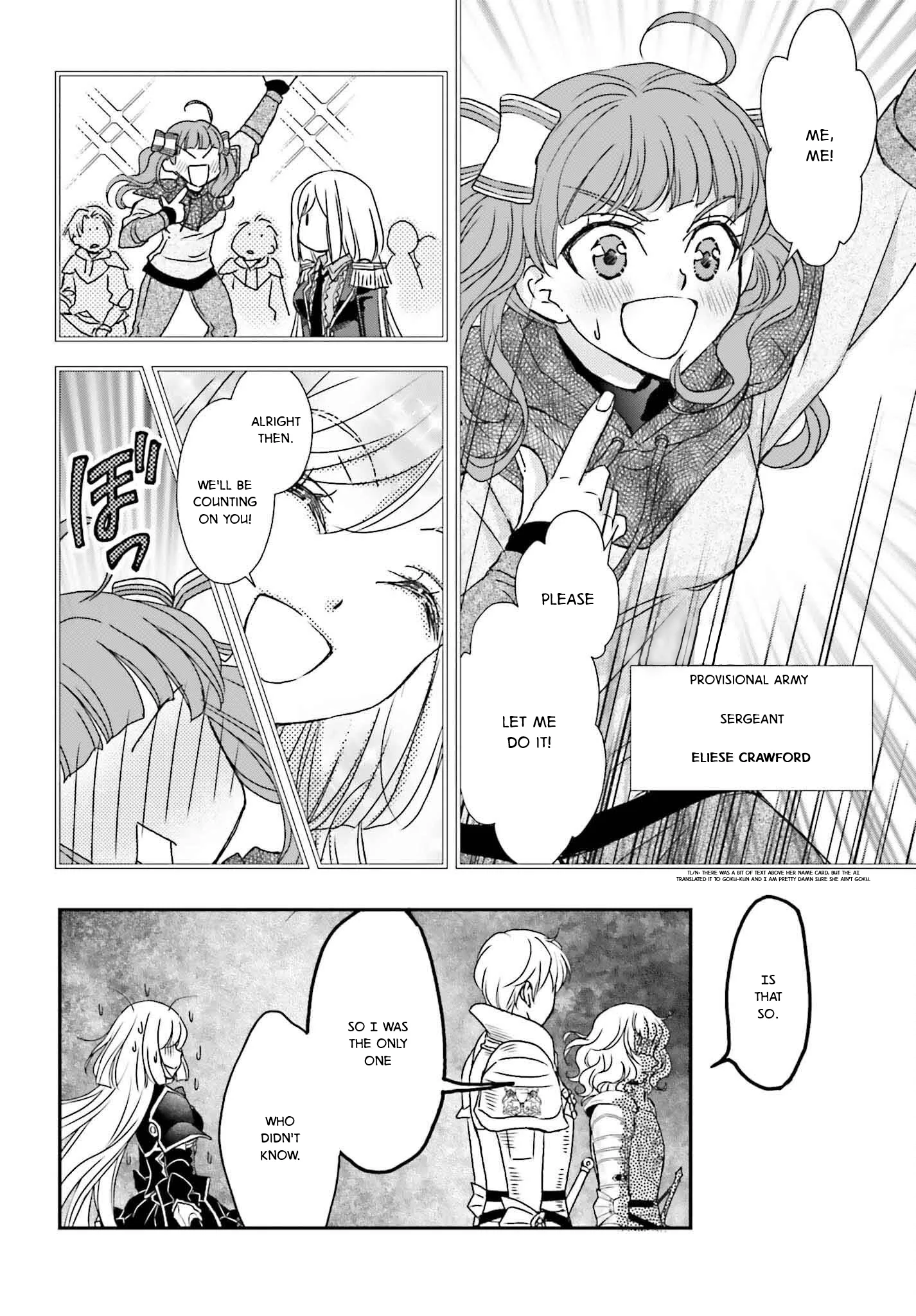 The Little Girl Raised by Death Holds the Sword of Death Tightly Chapter 50 page 6
