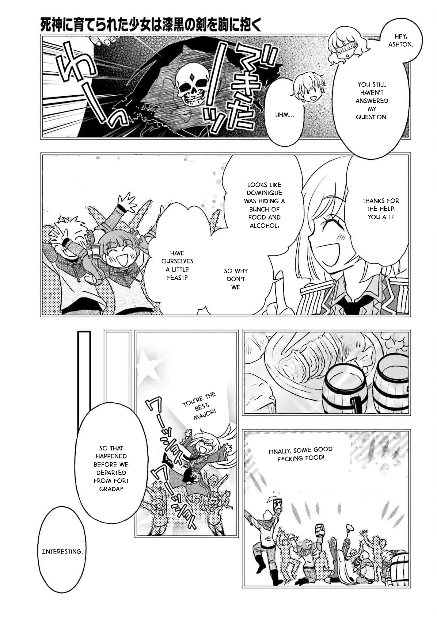 The Little Girl Raised by Death Holds the Sword of Death Tightly Chapter 50 page 7