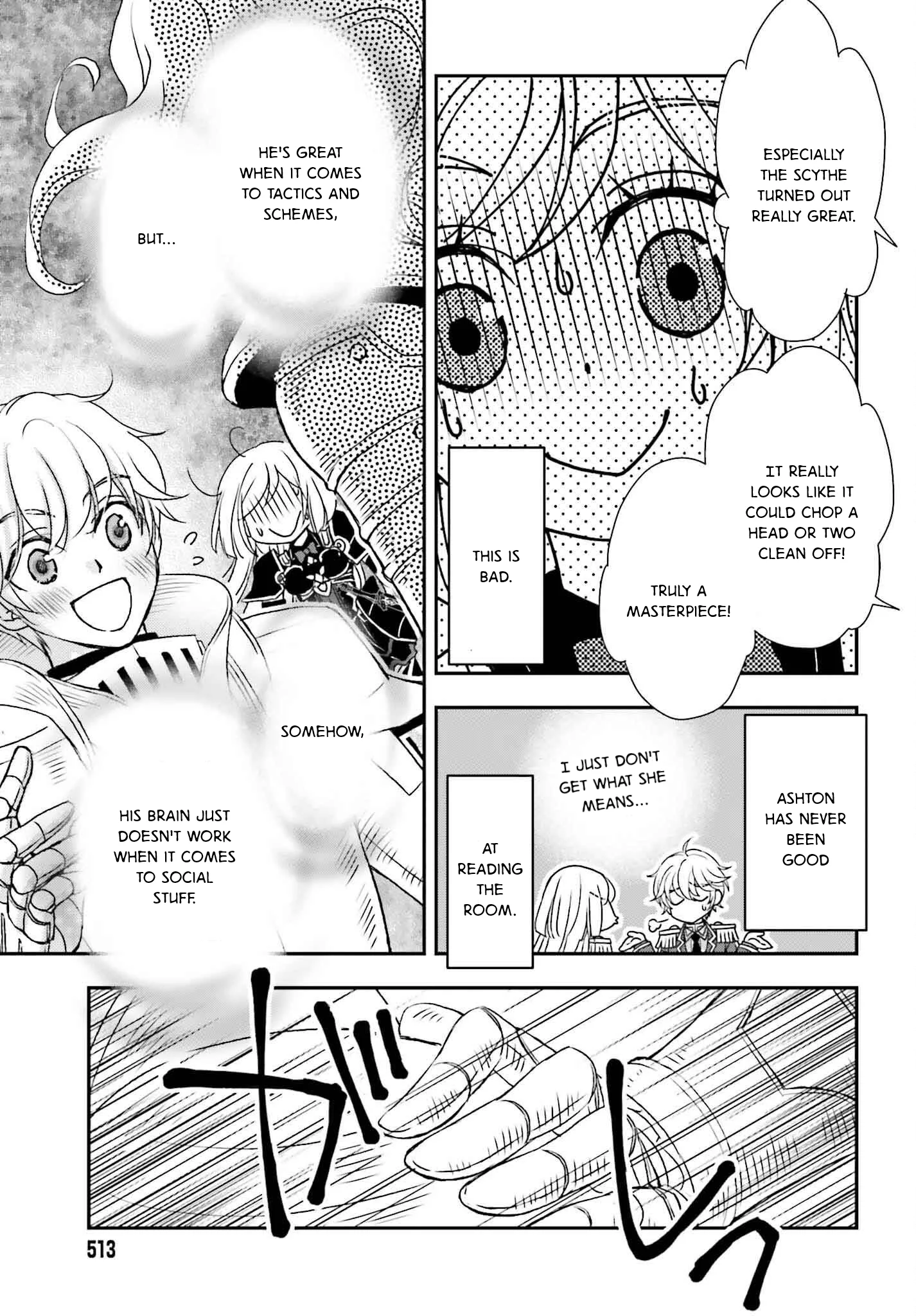 The Little Girl Raised by Death Holds the Sword of Death Tightly Chapter 50 page 9