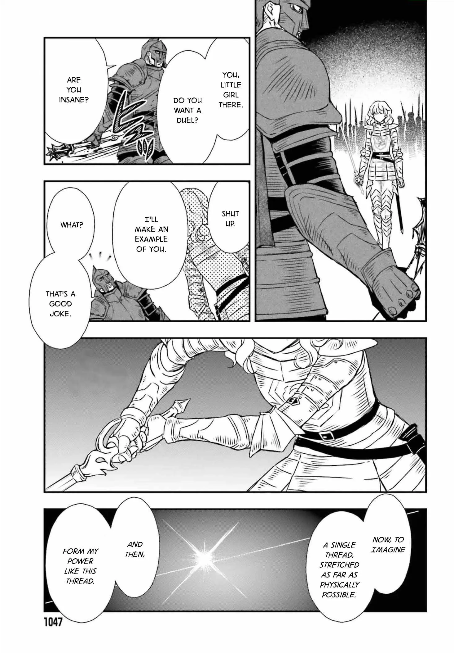 The Little Girl Raised by Death Holds the Sword of Death Tightly Chapter 52 page 3