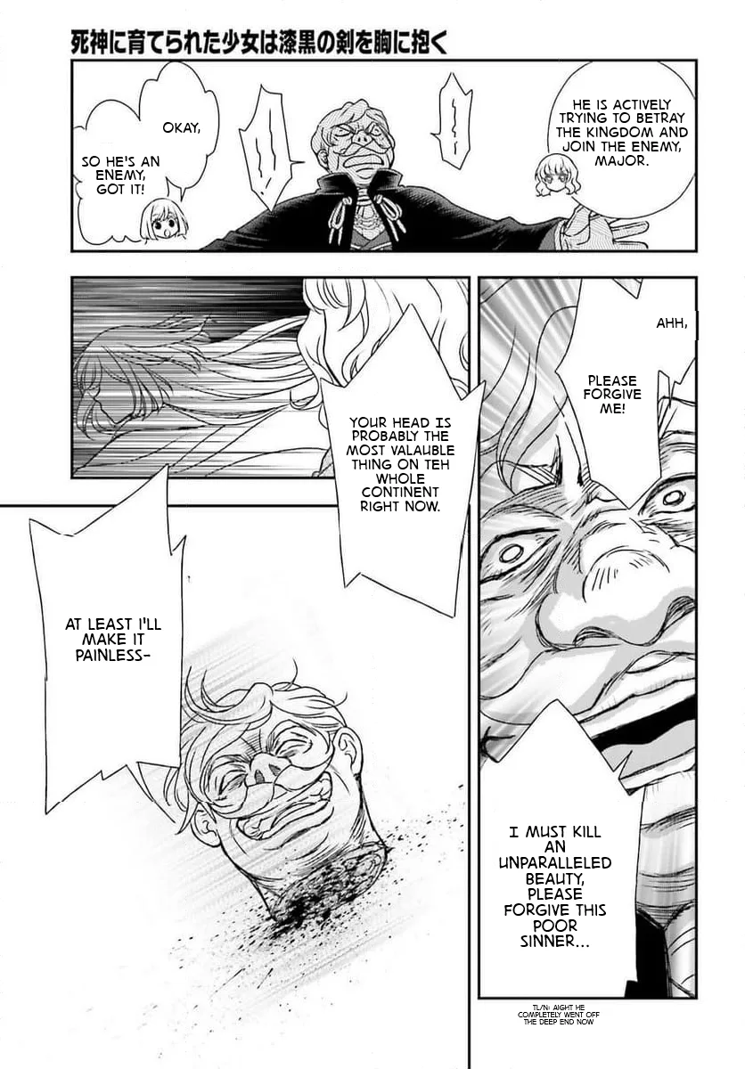 The Little Girl Raised by Death Holds the Sword of Death Tightly Chapter 48 page 41
