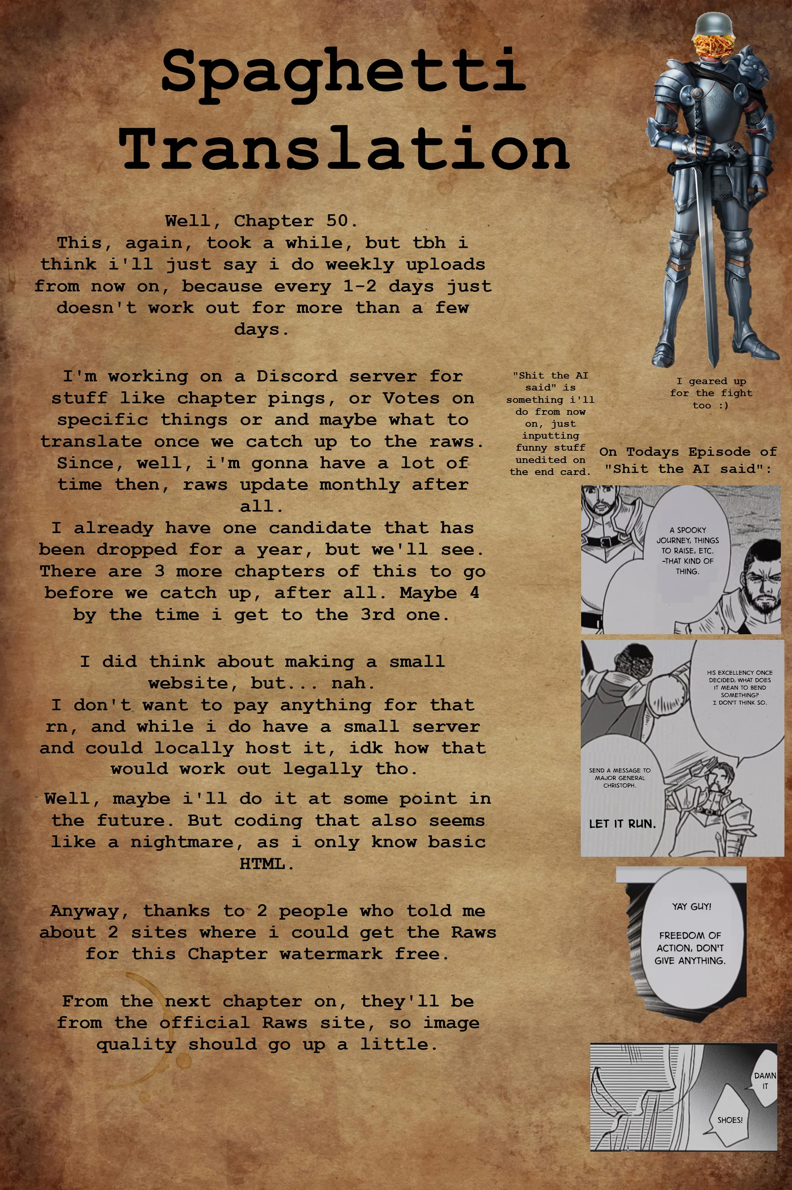 The Little Girl Raised by Death Holds the Sword of Death Tightly Chapter 50 page 29