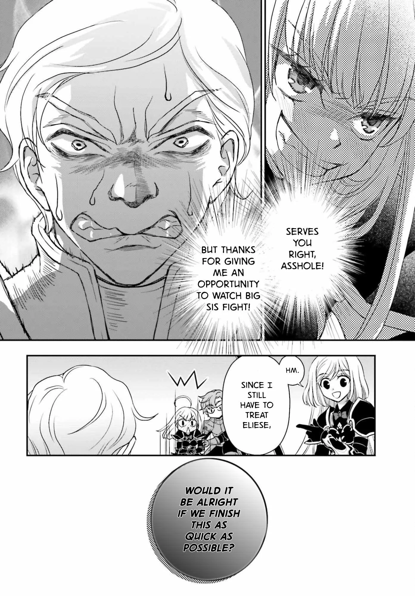 The Little Girl Raised by Death Holds the Sword of Death Tightly Chapter 54.2 page 12