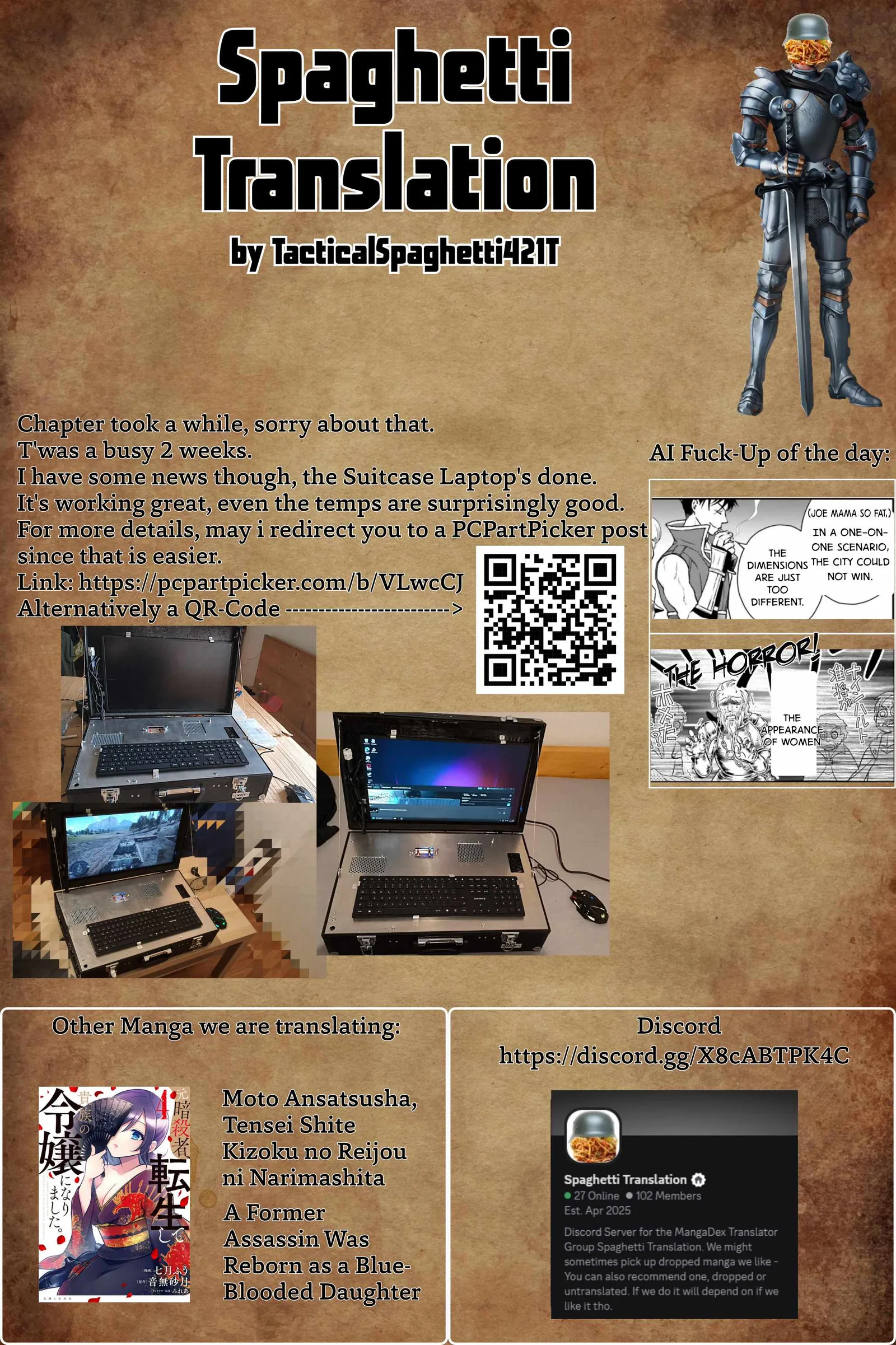 The Little Girl Raised by Death Holds the Sword of Death Tightly Chapter 55.2 page 21