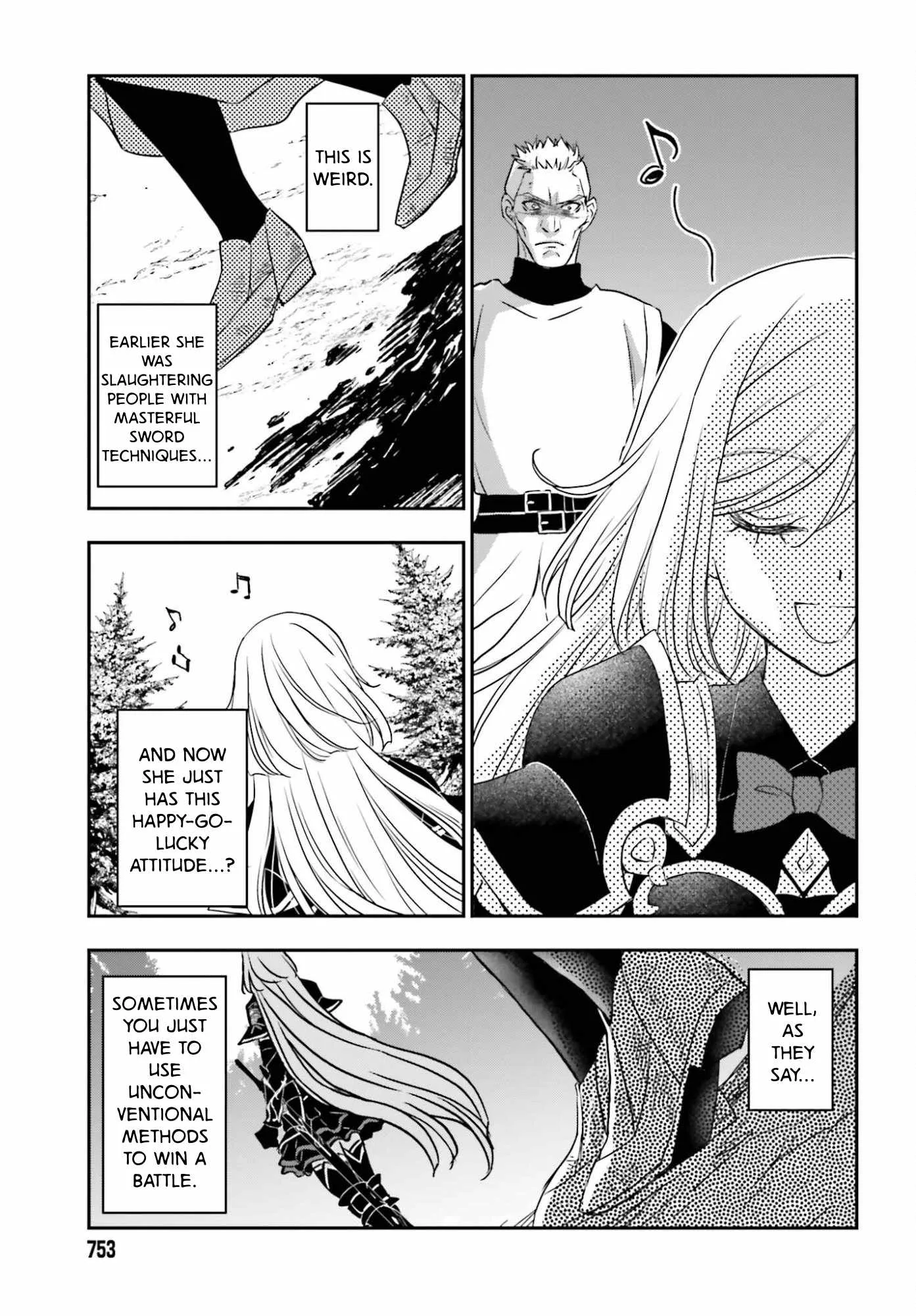 The Little Girl Raised by Death Holds the Sword of Death Tightly Chapter 56.1 page 5
