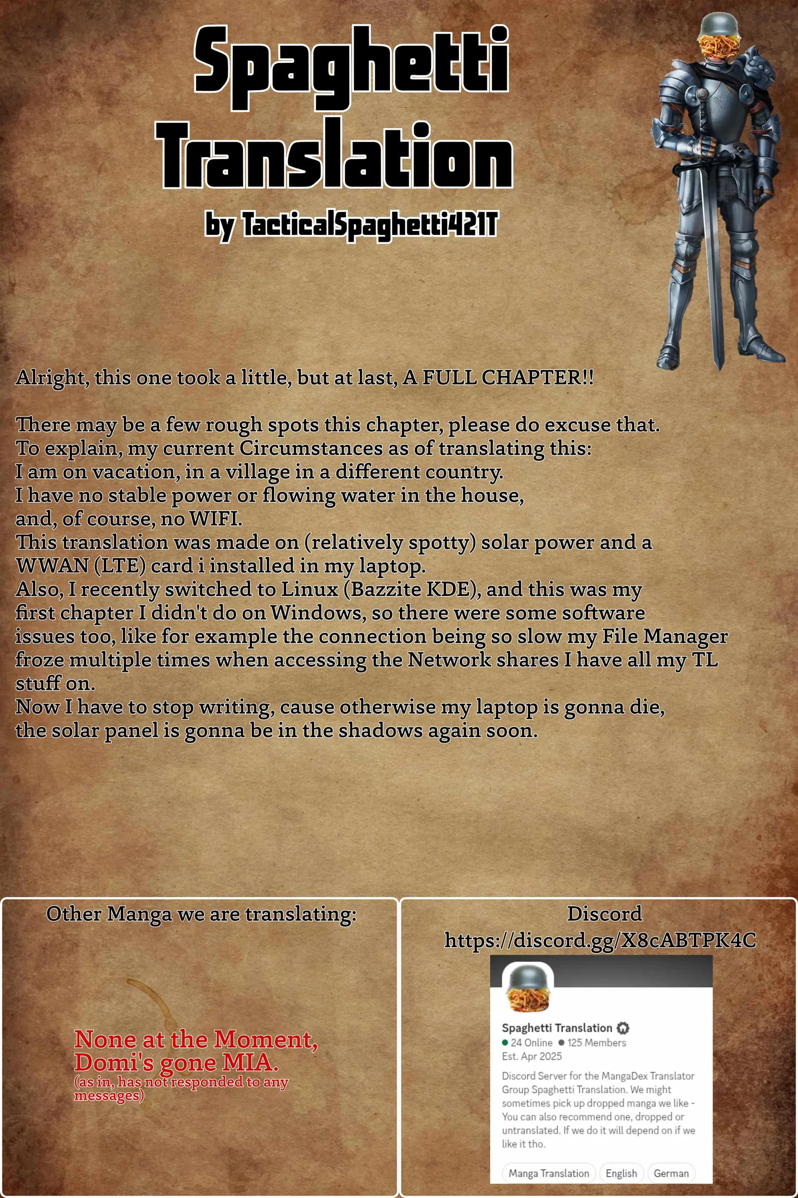 The Little Girl Raised by Death Holds the Sword of Death Tightly Chapter 59 page 19