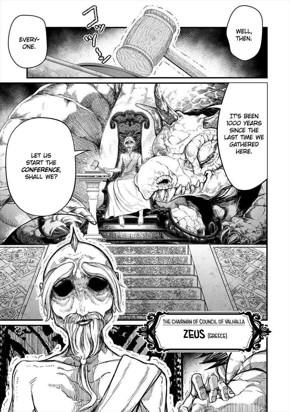 Record of Ragnarok Chapter 1 page 8