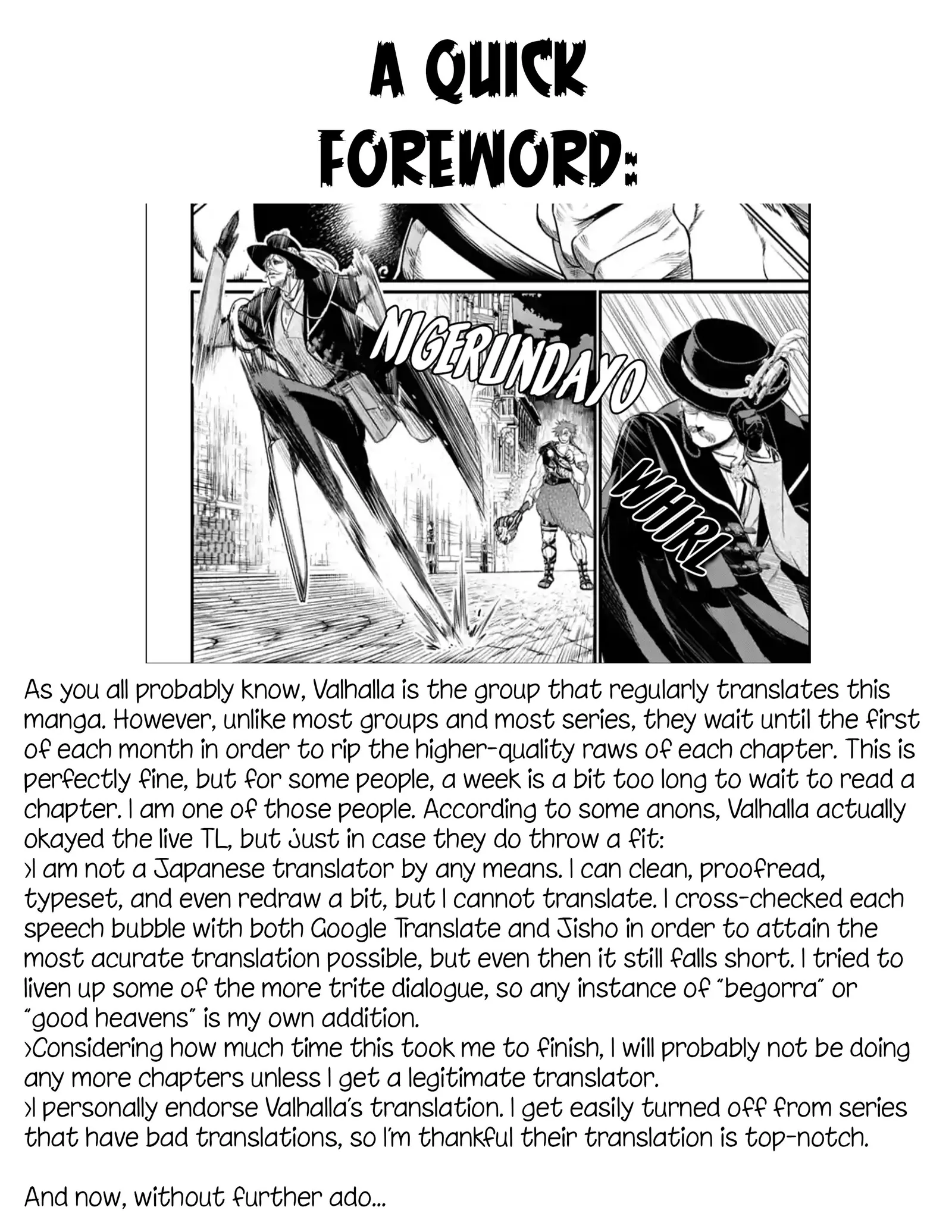 Record of Ragnarok Chapter 23 page 1