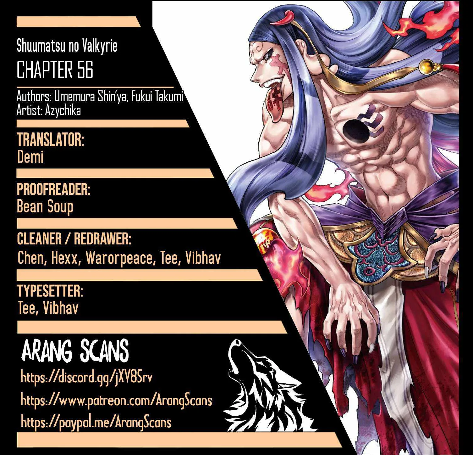 Record of Ragnarok Chapter 56 page 1