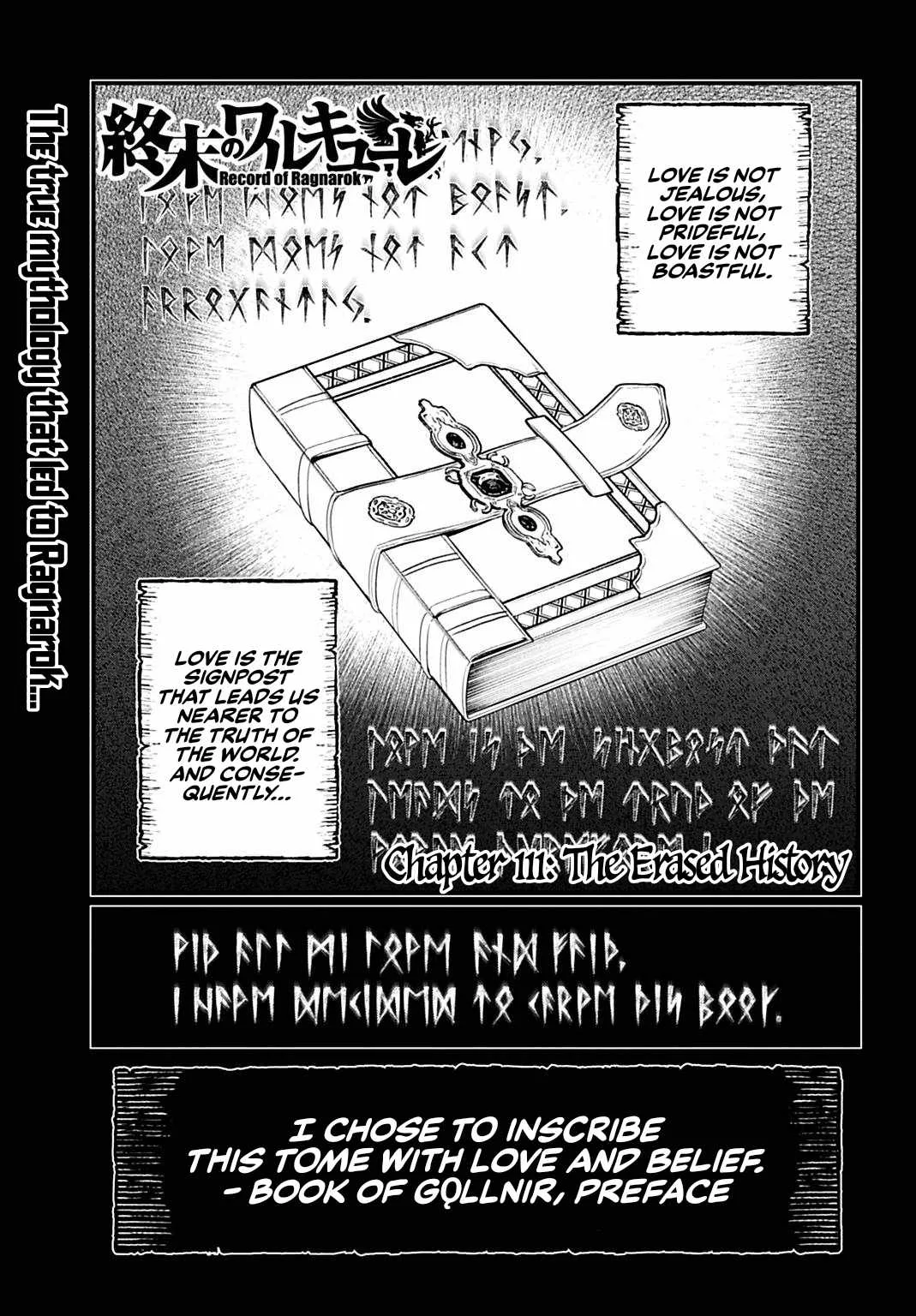 Record of Ragnarok Chapter 111 page 1