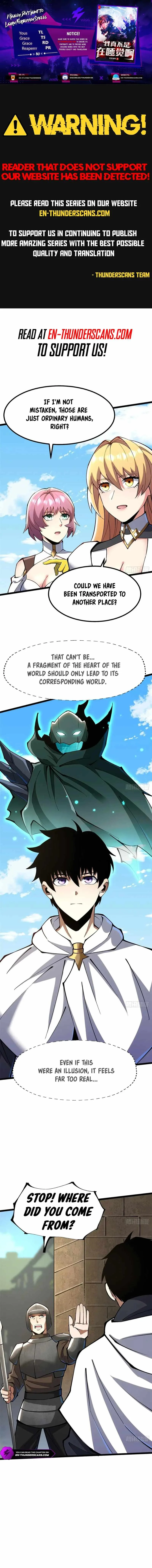 I Really Don’t Want To Learn Forbidden Spells Chapter 80 page 1