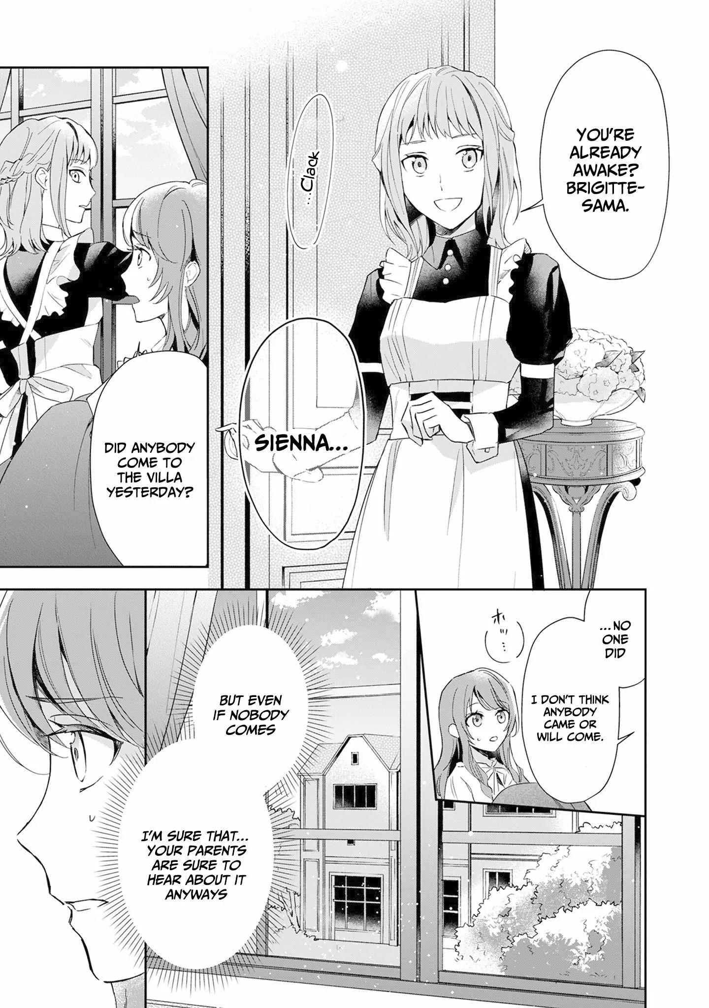 If the villainess and the villain were to meet and fall in love ~It seems the shunned heroine who formed a contract with an unnamed spirit is fighting with the nobleman yet again Chapter 1 page 8