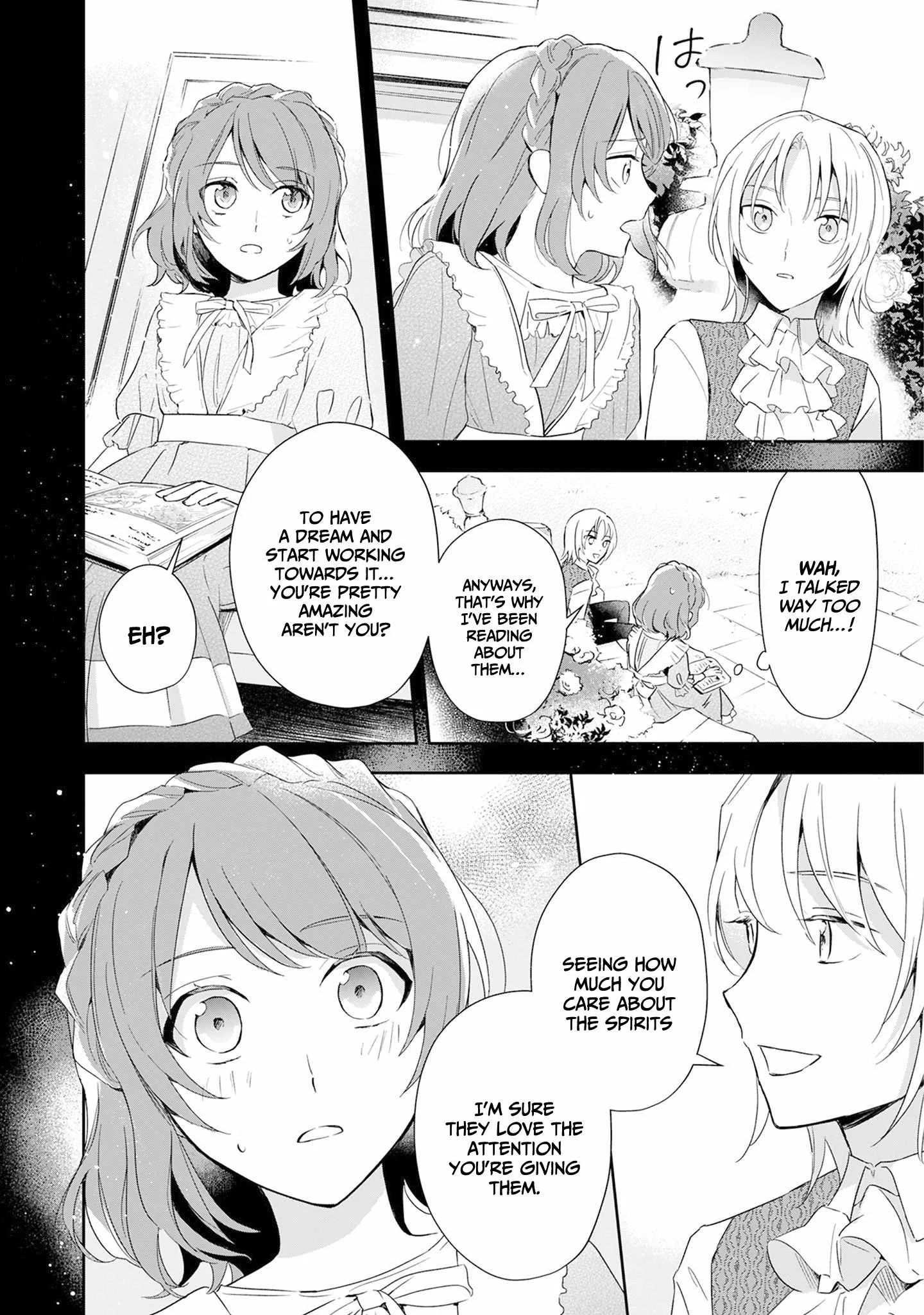 If the villainess and the villain were to meet and fall in love ~It seems the shunned heroine who formed a contract with an unnamed spirit is fighting with the nobleman yet again Chapter 1 page 15
