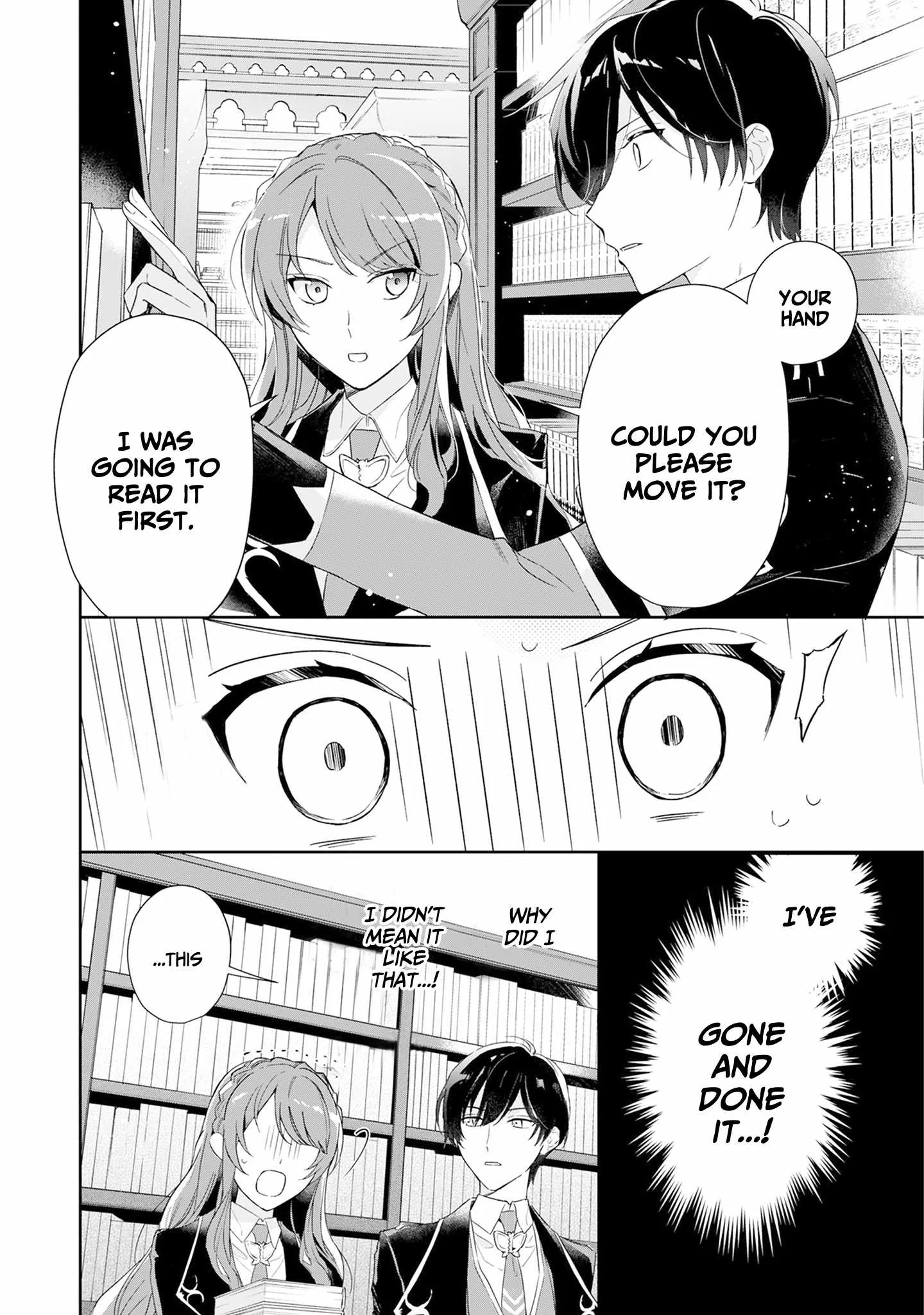 If the villainess and the villain were to meet and fall in love ~It seems the shunned heroine who formed a contract with an unnamed spirit is fighting with the nobleman yet again Chapter 2 page 2