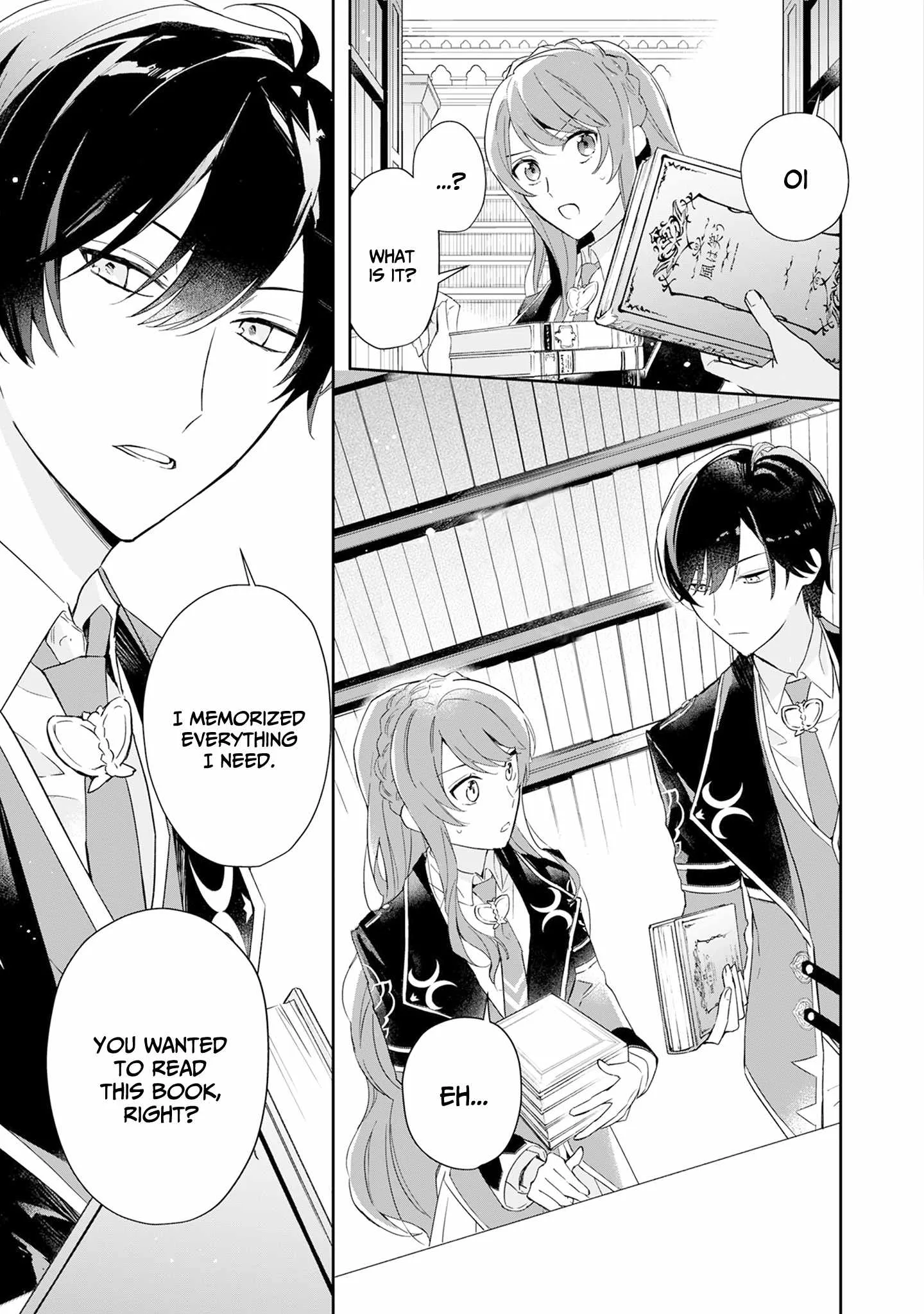 If the villainess and the villain were to meet and fall in love ~It seems the shunned heroine who formed a contract with an unnamed spirit is fighting with the nobleman yet again Chapter 2 page 7