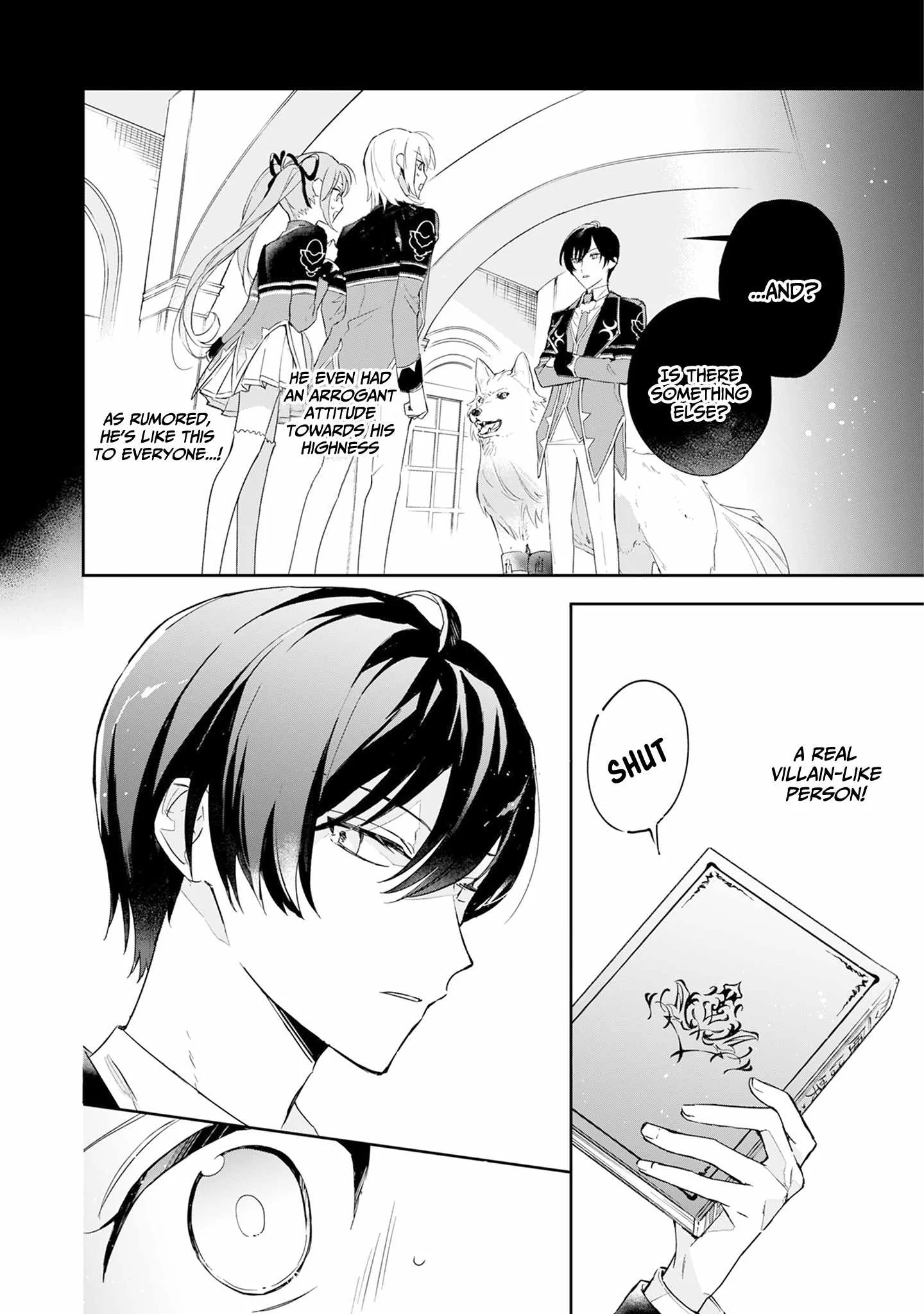 If the villainess and the villain were to meet and fall in love ~It seems the shunned heroine who formed a contract with an unnamed spirit is fighting with the nobleman yet again Chapter 2 page 6
