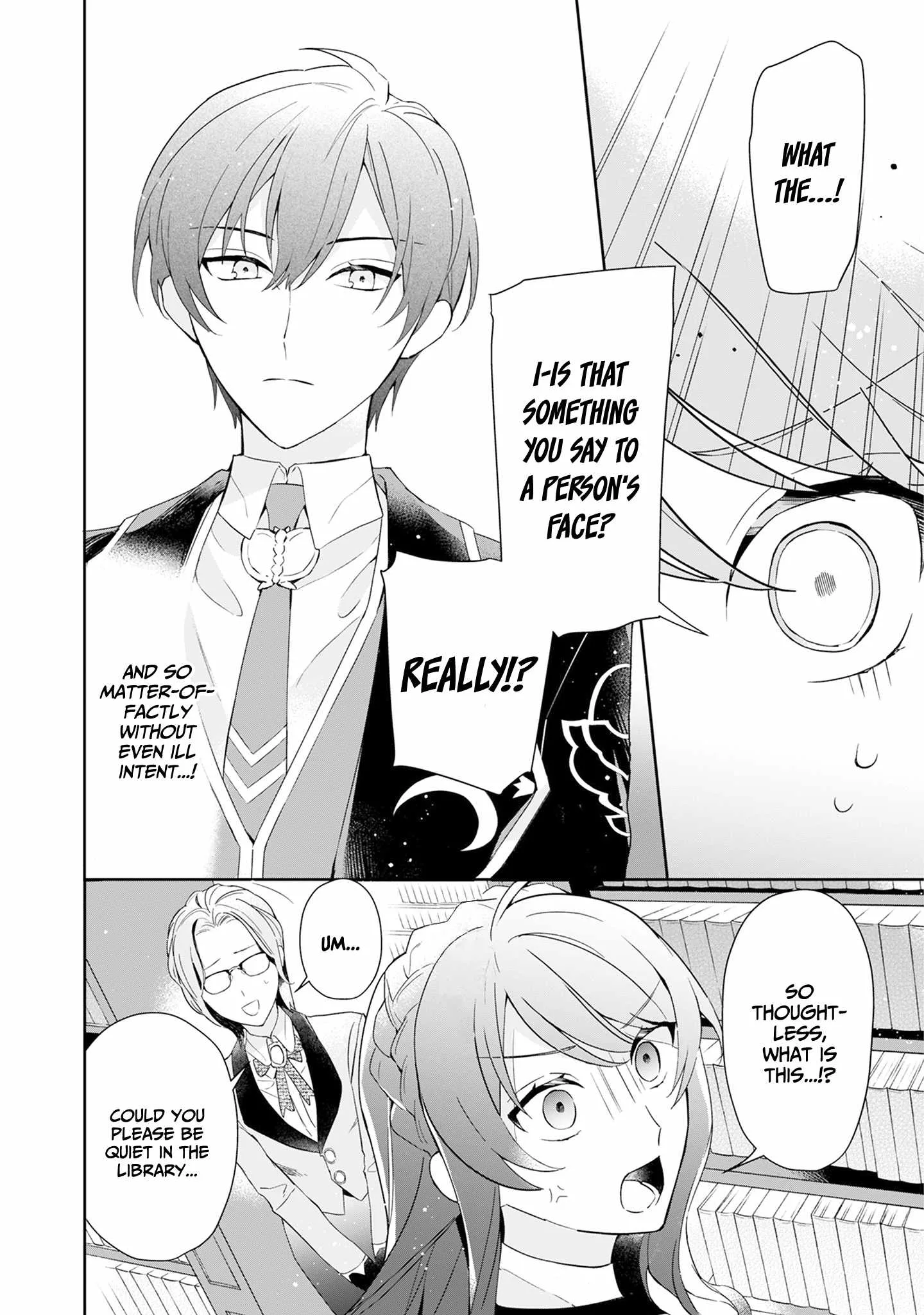 If the villainess and the villain were to meet and fall in love ~It seems the shunned heroine who formed a contract with an unnamed spirit is fighting with the nobleman yet again Chapter 2 page 12