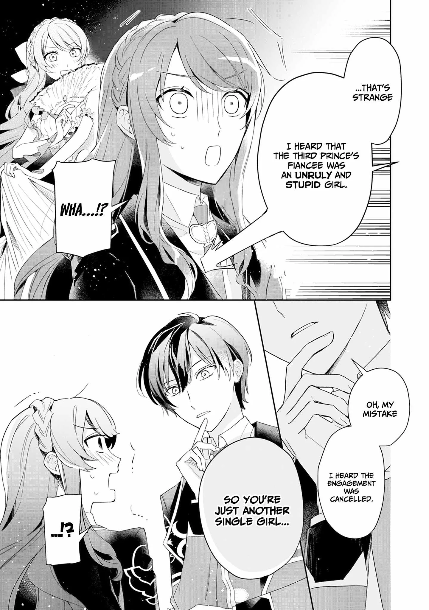 If the villainess and the villain were to meet and fall in love ~It seems the shunned heroine who formed a contract with an unnamed spirit is fighting with the nobleman yet again Chapter 2 page 11