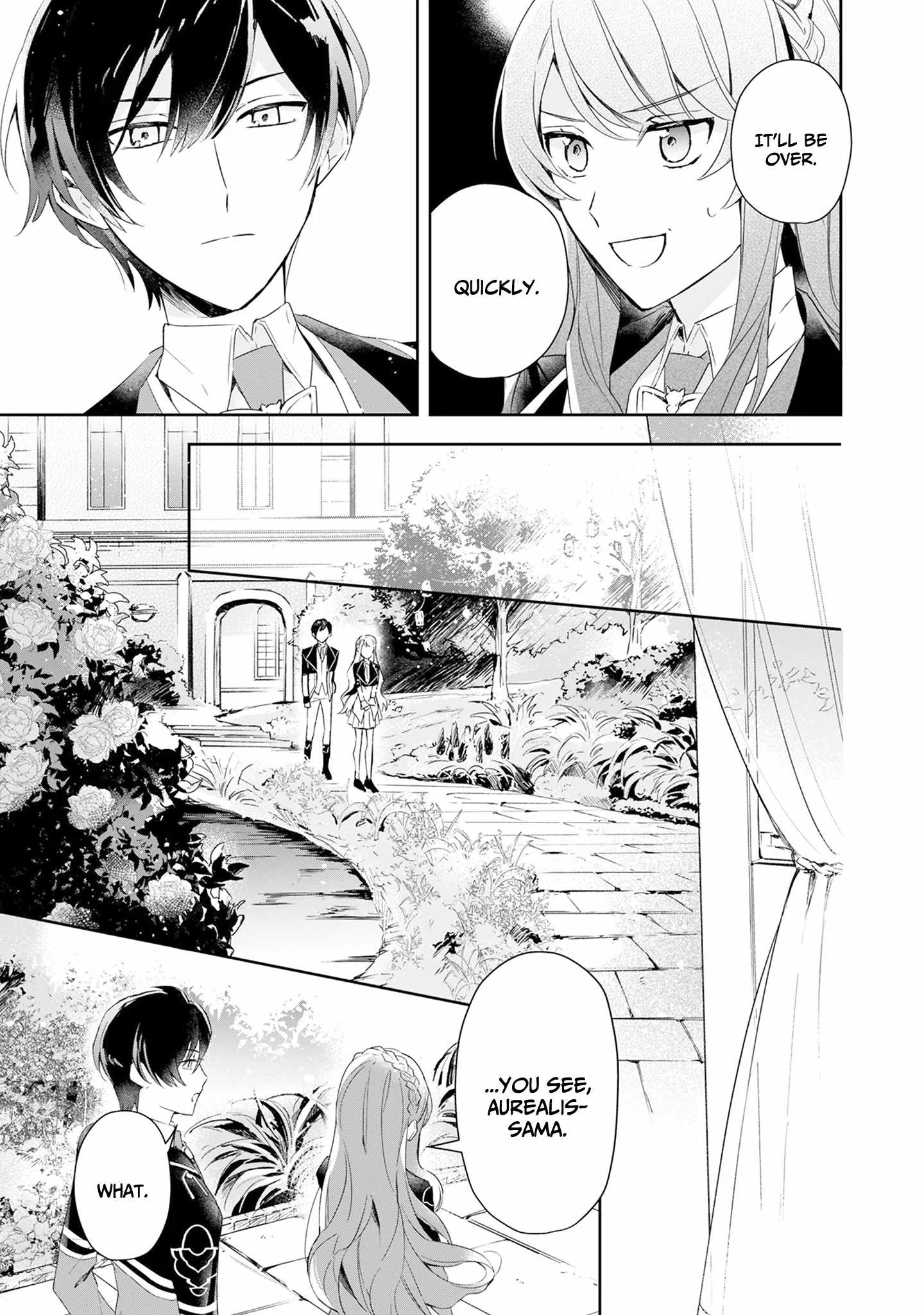 If the villainess and the villain were to meet and fall in love ~It seems the shunned heroine who formed a contract with an unnamed spirit is fighting with the nobleman yet again Chapter 2 page 15