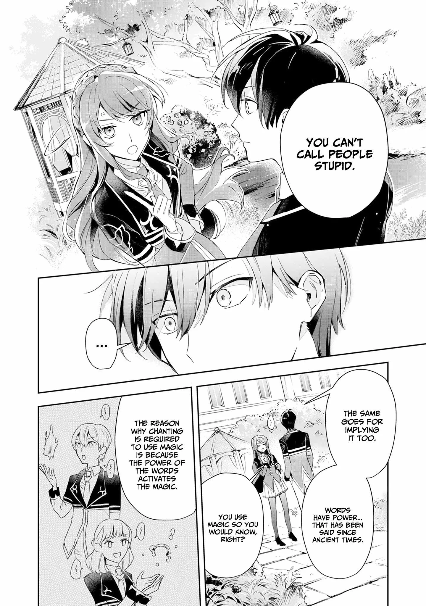 If the villainess and the villain were to meet and fall in love ~It seems the shunned heroine who formed a contract with an unnamed spirit is fighting with the nobleman yet again Chapter 2 page 16