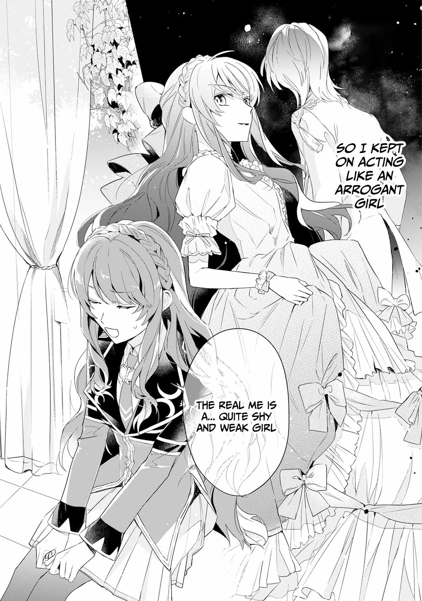 If the villainess and the villain were to meet and fall in love ~It seems the shunned heroine who formed a contract with an unnamed spirit is fighting with the nobleman yet again Chapter 2 page 21