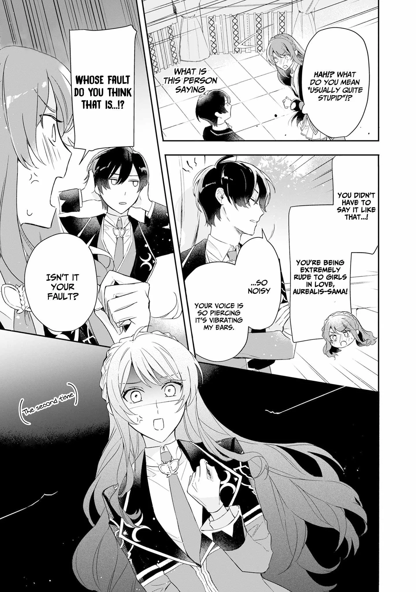 If the villainess and the villain were to meet and fall in love ~It seems the shunned heroine who formed a contract with an unnamed spirit is fighting with the nobleman yet again Chapter 2 page 24