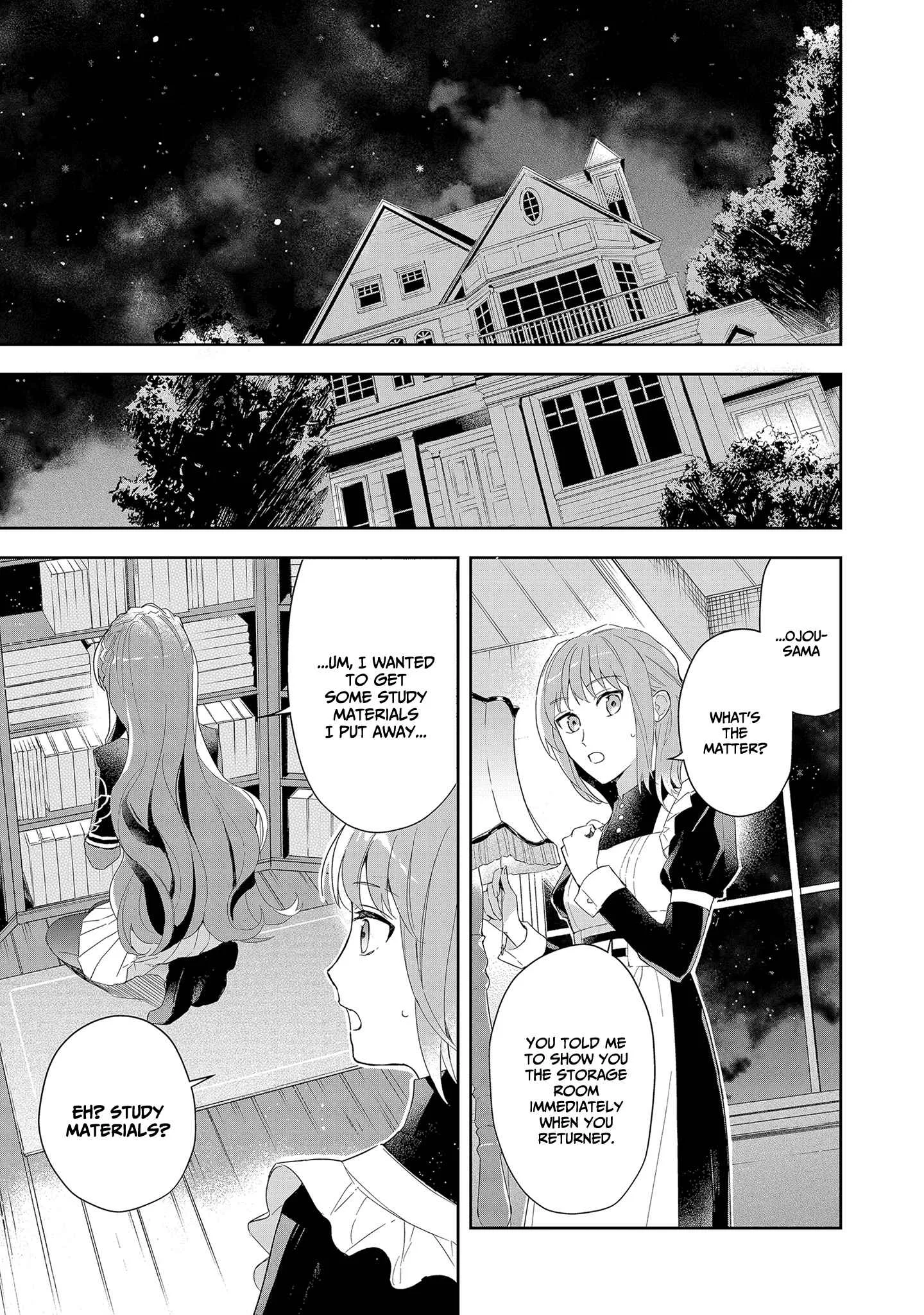If the villainess and the villain were to meet and fall in love ~It seems the shunned heroine who formed a contract with an unnamed spirit is fighting with the nobleman yet again Chapter 3 page 2