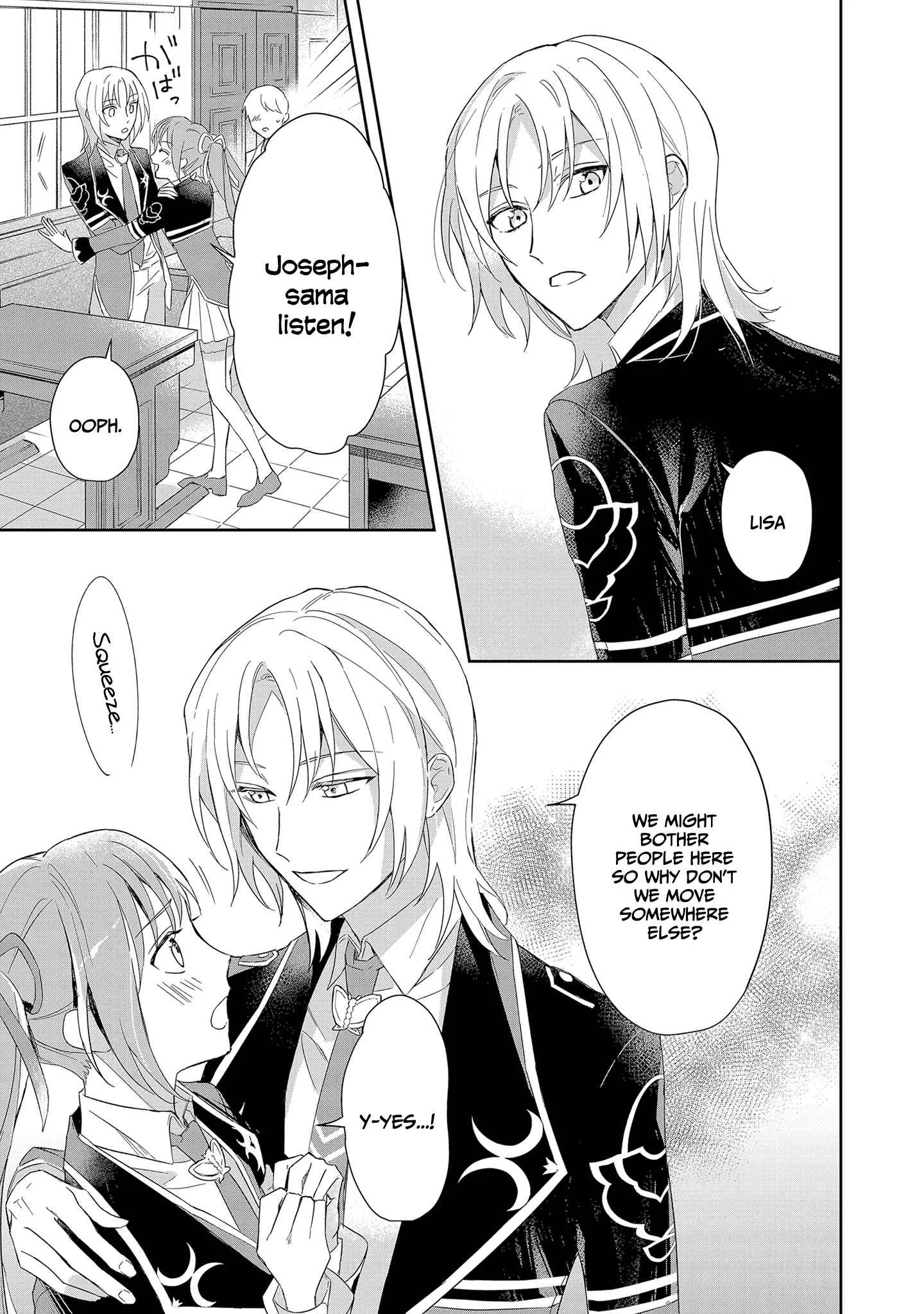 If the villainess and the villain were to meet and fall in love ~It seems the shunned heroine who formed a contract with an unnamed spirit is fighting with the nobleman yet again Chapter 3 page 14