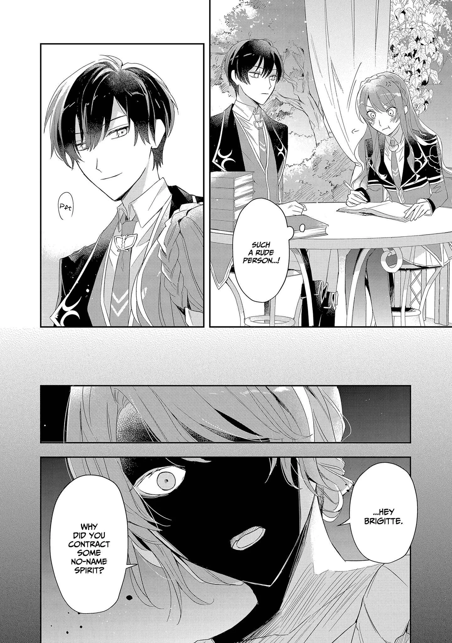 If the villainess and the villain were to meet and fall in love ~It seems the shunned heroine who formed a contract with an unnamed spirit is fighting with the nobleman yet again Chapter 3 page 29