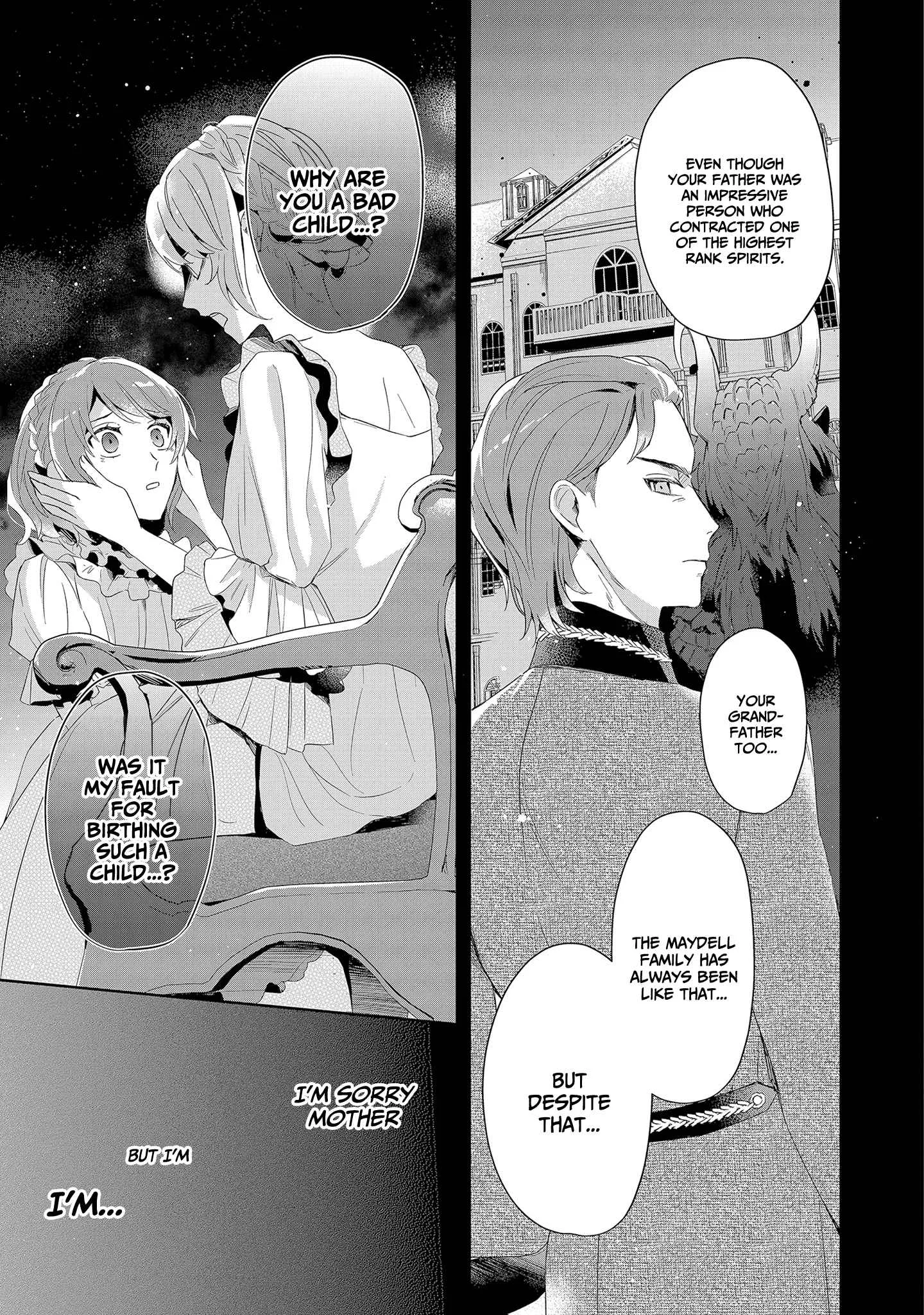 If the villainess and the villain were to meet and fall in love ~It seems the shunned heroine who formed a contract with an unnamed spirit is fighting with the nobleman yet again Chapter 3 page 30