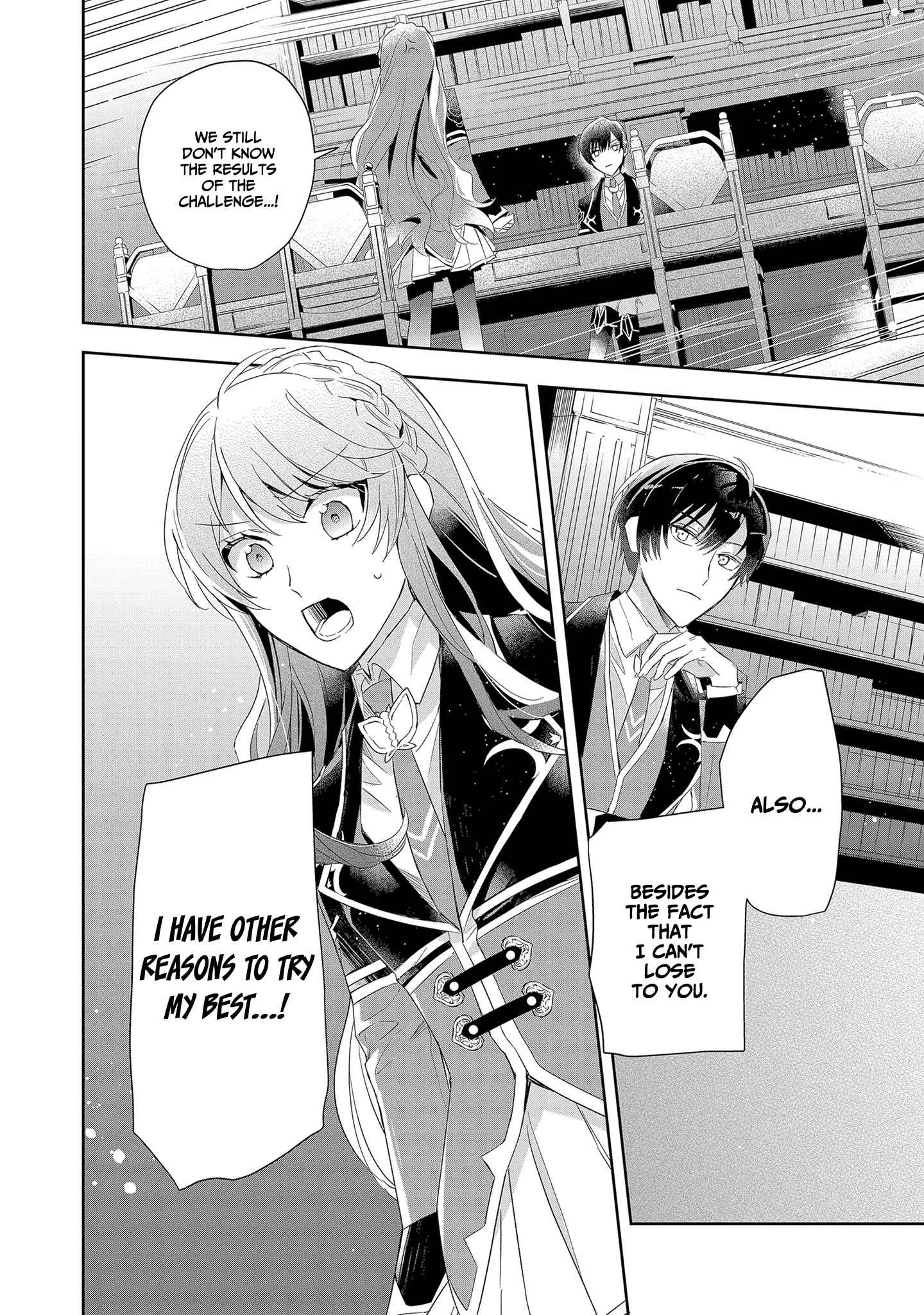 If the villainess and the villain were to meet and fall in love ~It seems the shunned heroine who formed a contract with an unnamed spirit is fighting with the nobleman yet again Chapter 3 page 33