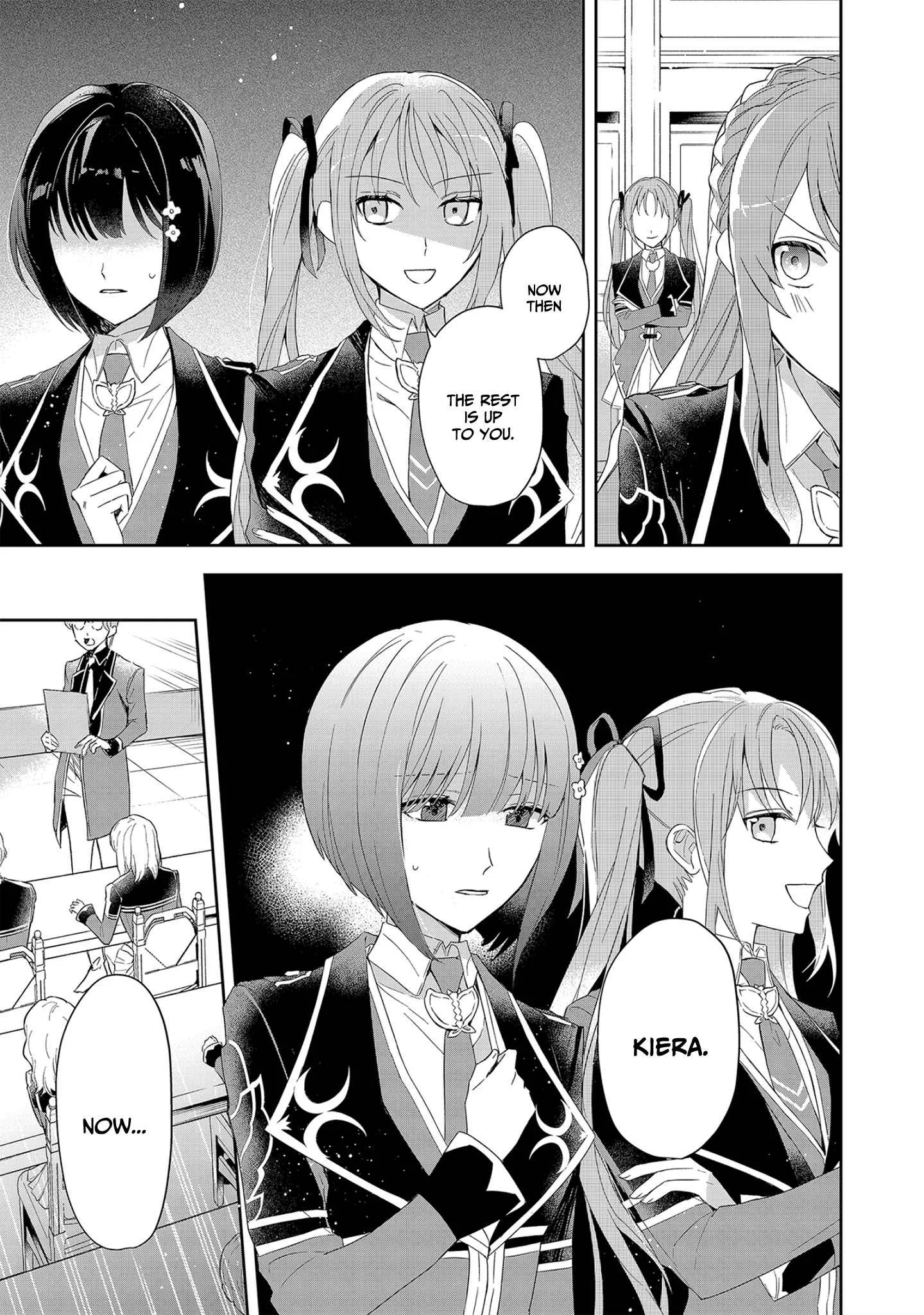If the villainess and the villain were to meet and fall in love ~It seems the shunned heroine who formed a contract with an unnamed spirit is fighting with the nobleman yet again Chapter 4 page 4