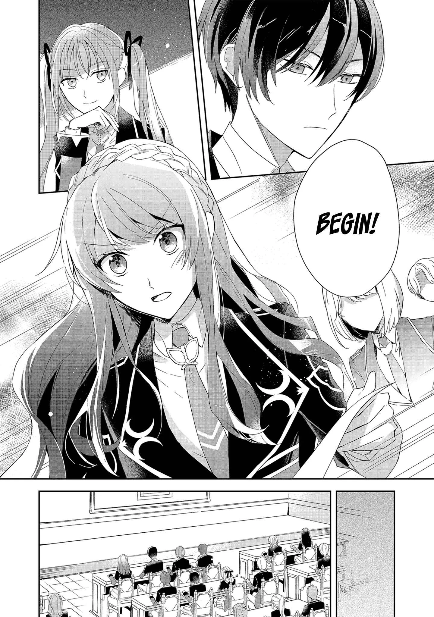 If the villainess and the villain were to meet and fall in love ~It seems the shunned heroine who formed a contract with an unnamed spirit is fighting with the nobleman yet again Chapter 4 page 5