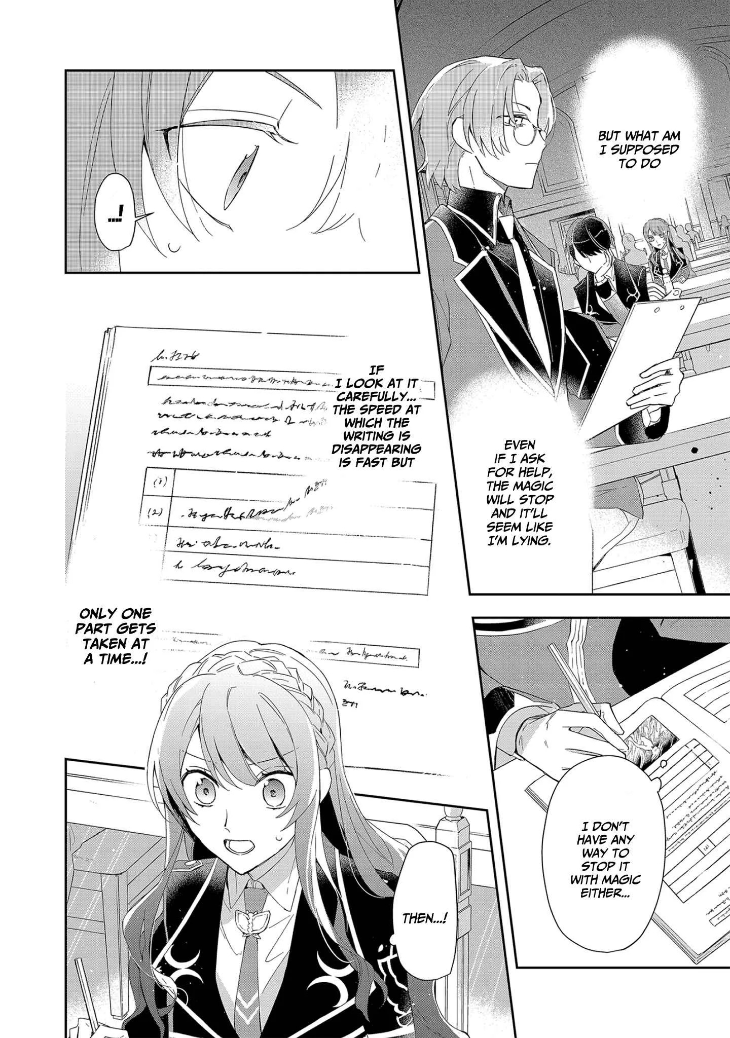 If the villainess and the villain were to meet and fall in love ~It seems the shunned heroine who formed a contract with an unnamed spirit is fighting with the nobleman yet again Chapter 4 page 11