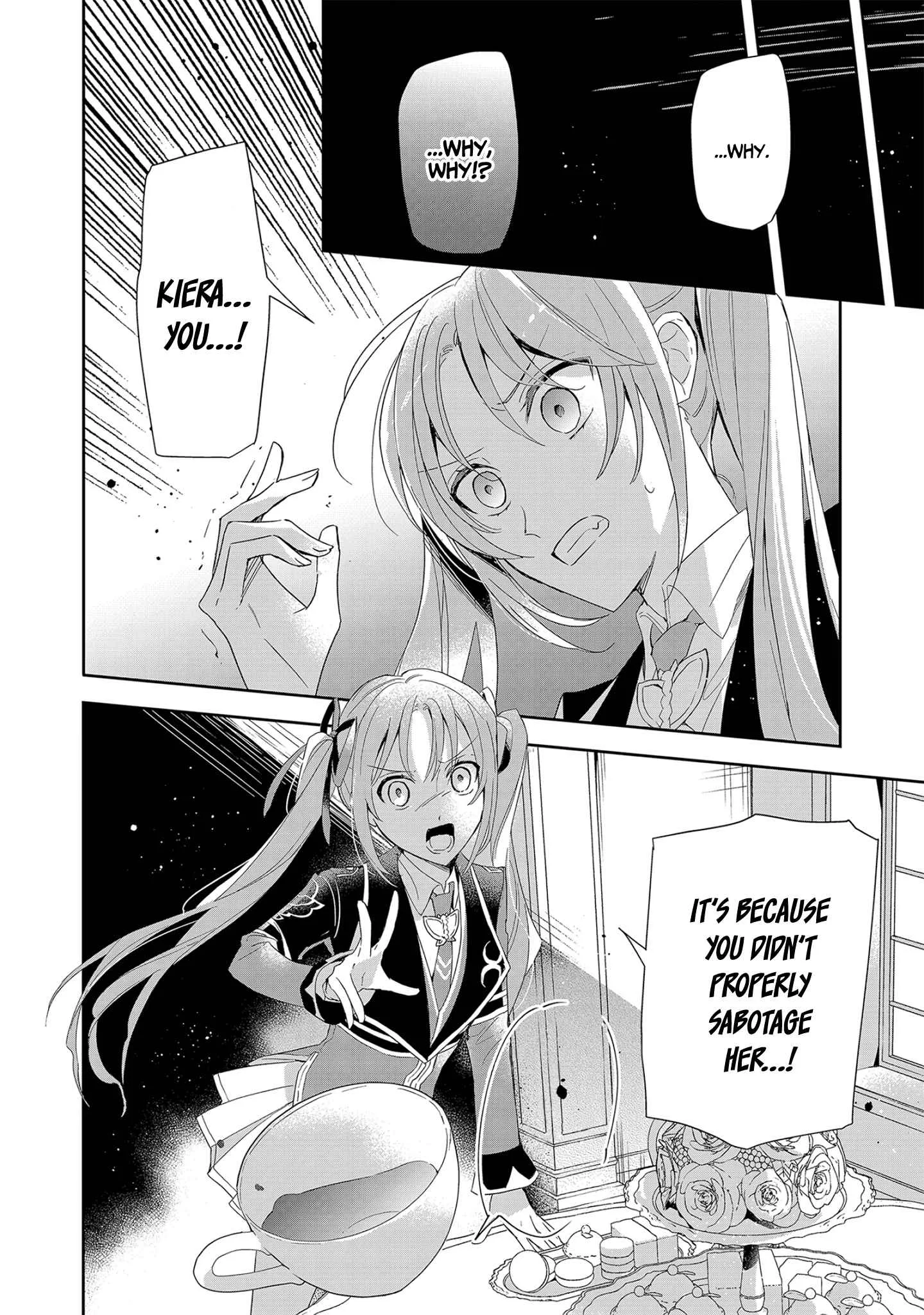 If the villainess and the villain were to meet and fall in love ~It seems the shunned heroine who formed a contract with an unnamed spirit is fighting with the nobleman yet again Chapter 4 page 27