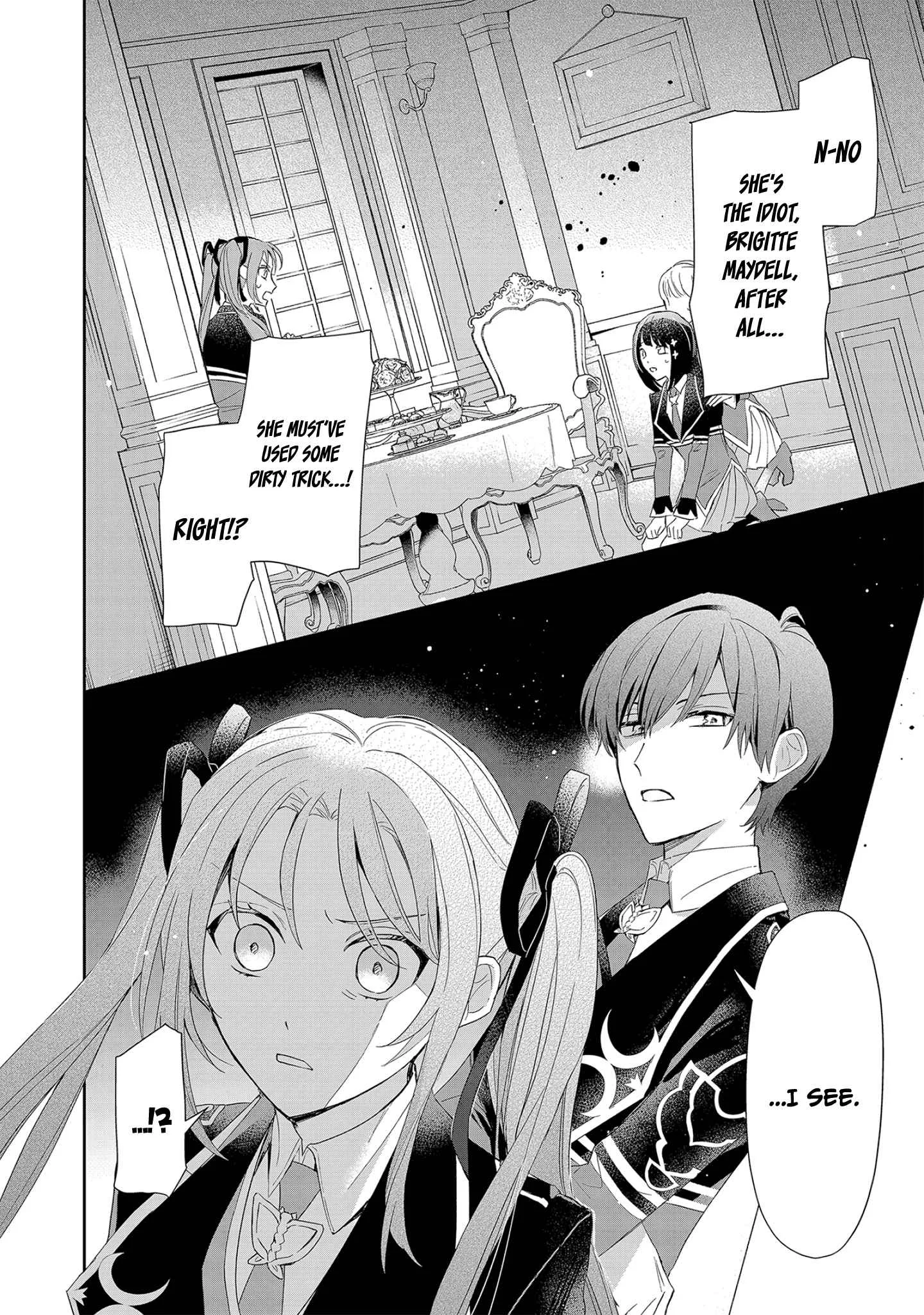 If the villainess and the villain were to meet and fall in love ~It seems the shunned heroine who formed a contract with an unnamed spirit is fighting with the nobleman yet again Chapter 4 page 29