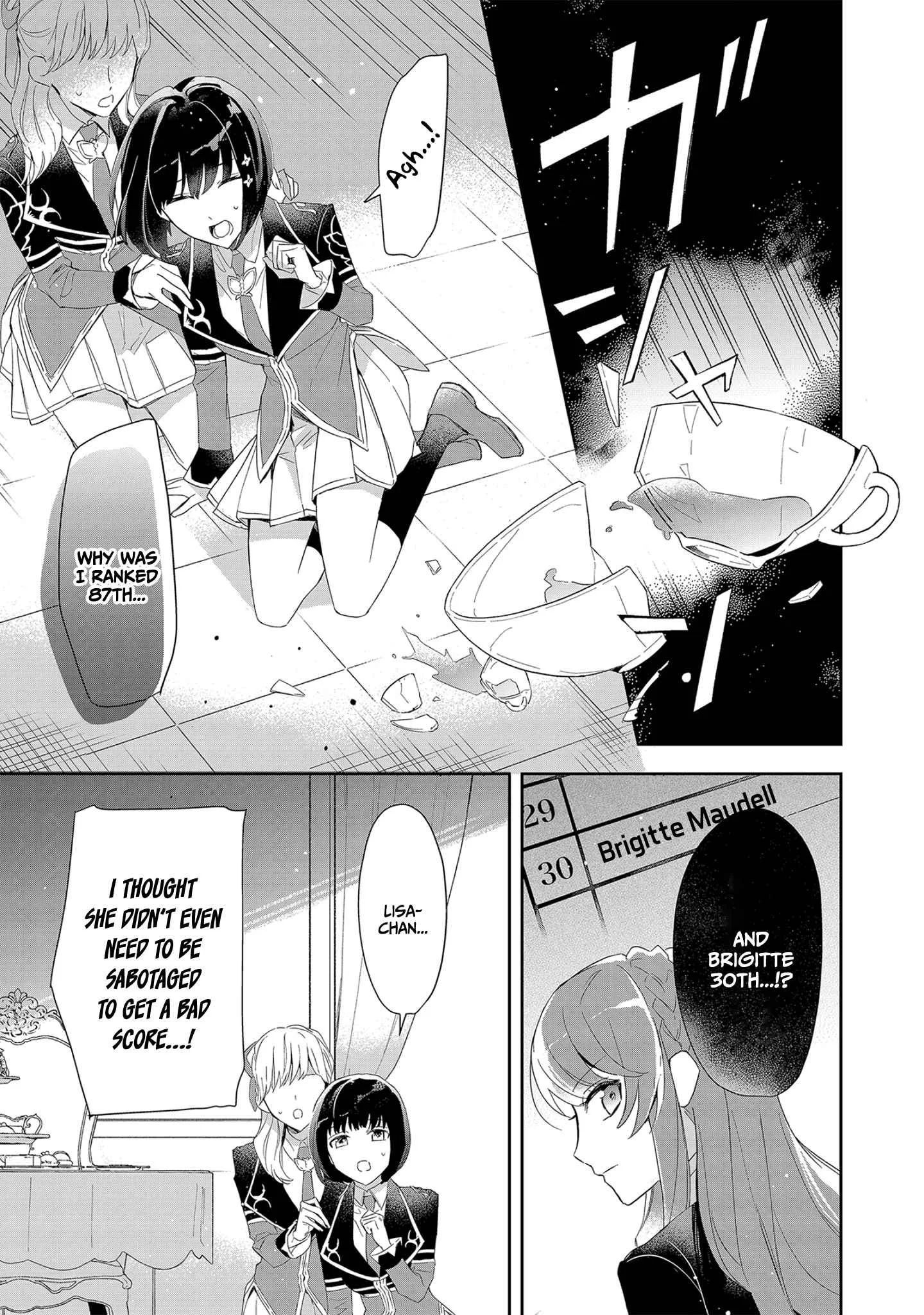 If the villainess and the villain were to meet and fall in love ~It seems the shunned heroine who formed a contract with an unnamed spirit is fighting with the nobleman yet again Chapter 4 page 28