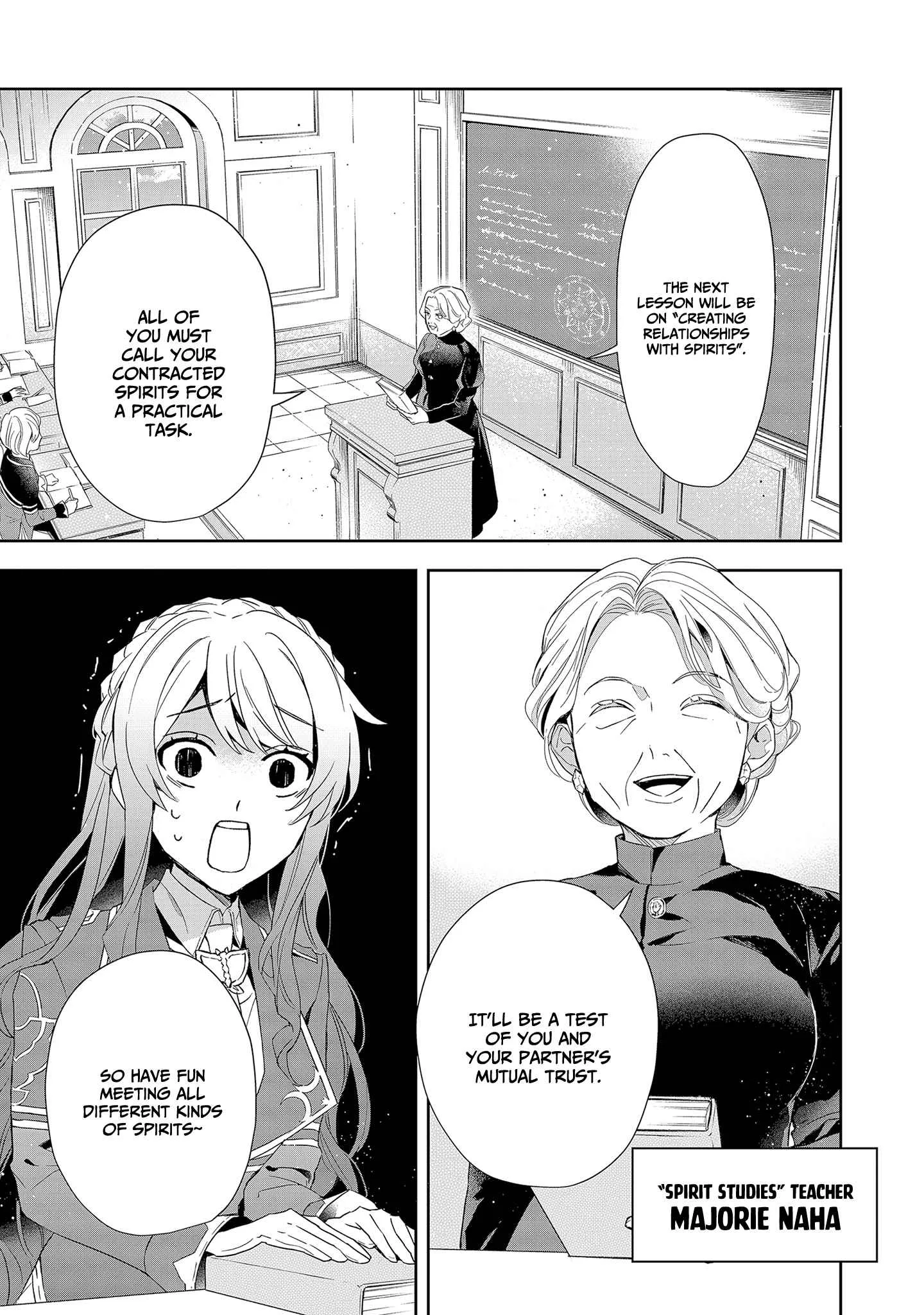 If the villainess and the villain were to meet and fall in love ~It seems the shunned heroine who formed a contract with an unnamed spirit is fighting with the nobleman yet again Chapter 5 page 2
