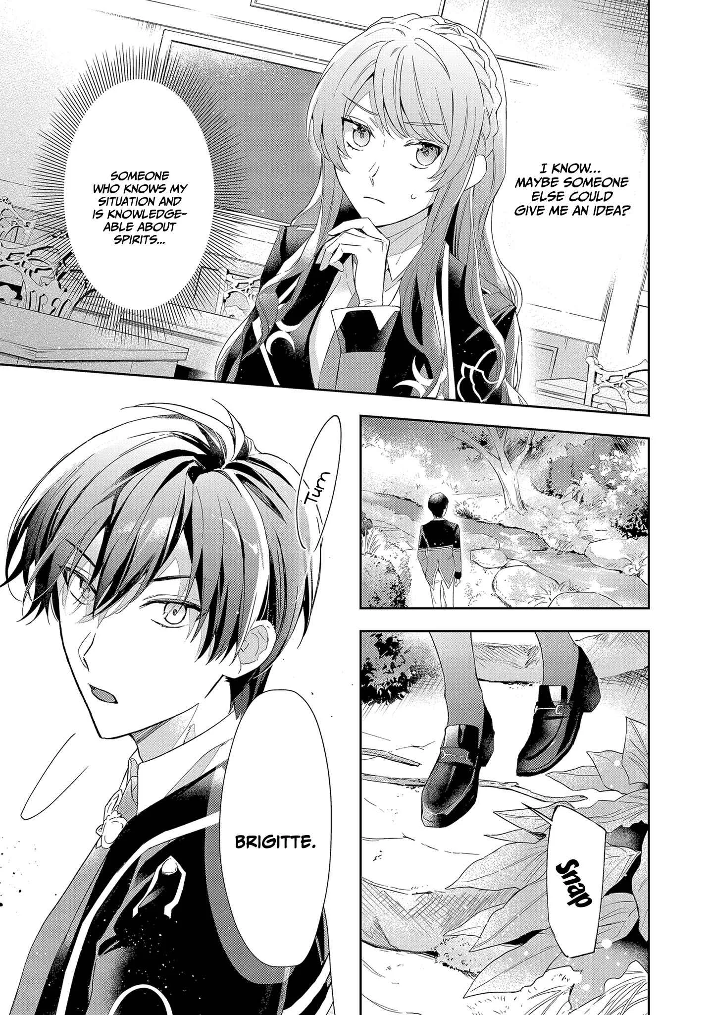 If the villainess and the villain were to meet and fall in love ~It seems the shunned heroine who formed a contract with an unnamed spirit is fighting with the nobleman yet again Chapter 5 page 6