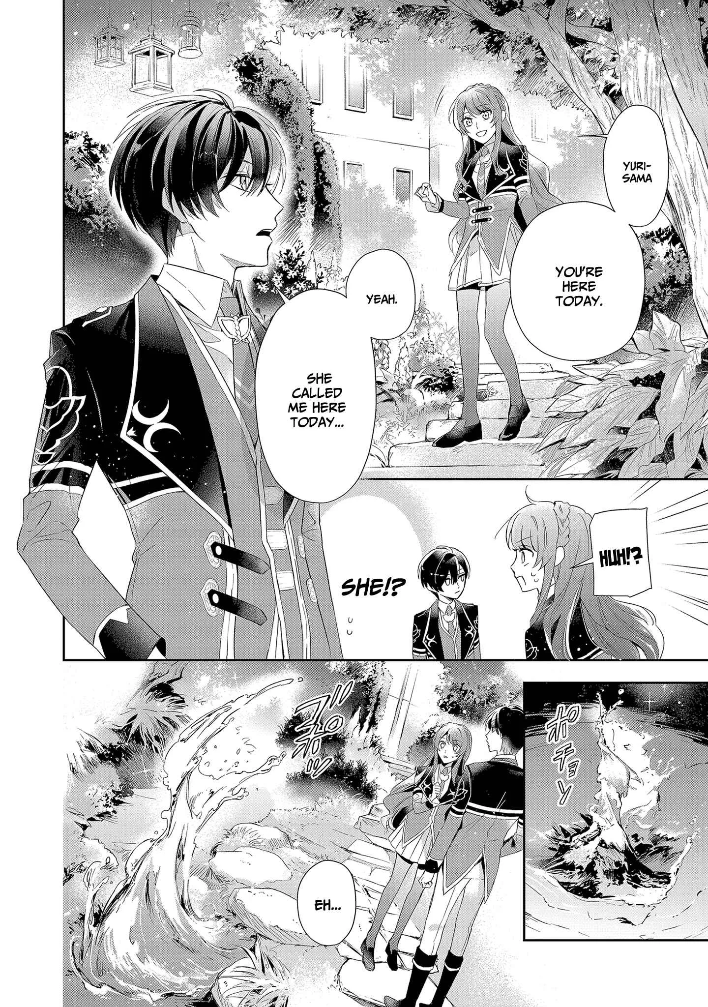 If the villainess and the villain were to meet and fall in love ~It seems the shunned heroine who formed a contract with an unnamed spirit is fighting with the nobleman yet again Chapter 5 page 7