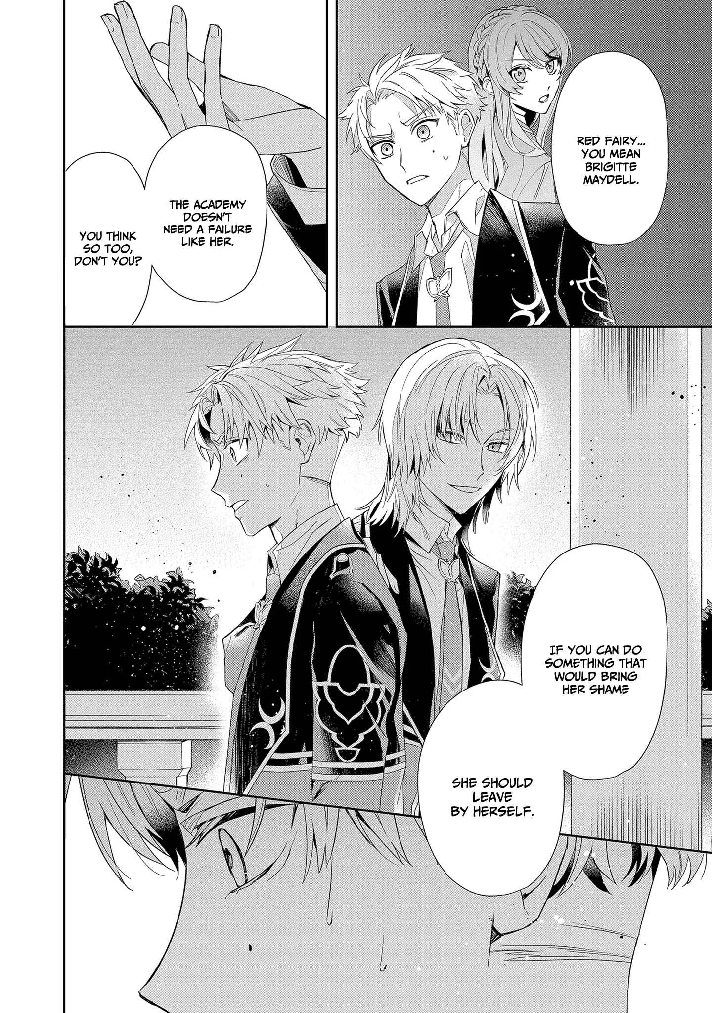 If the villainess and the villain were to meet and fall in love ~It seems the shunned heroine who formed a contract with an unnamed spirit is fighting with the nobleman yet again Chapter 5 page 19