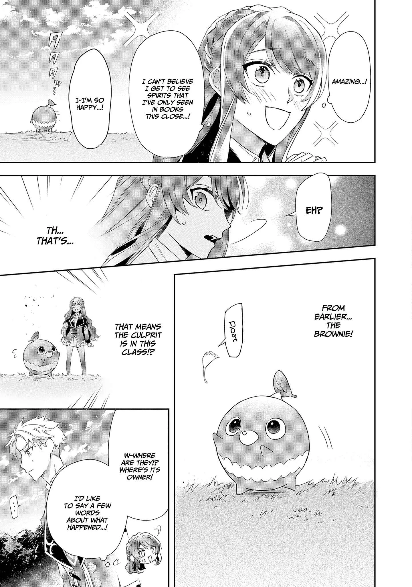 If the villainess and the villain were to meet and fall in love ~It seems the shunned heroine who formed a contract with an unnamed spirit is fighting with the nobleman yet again Chapter 5 page 22