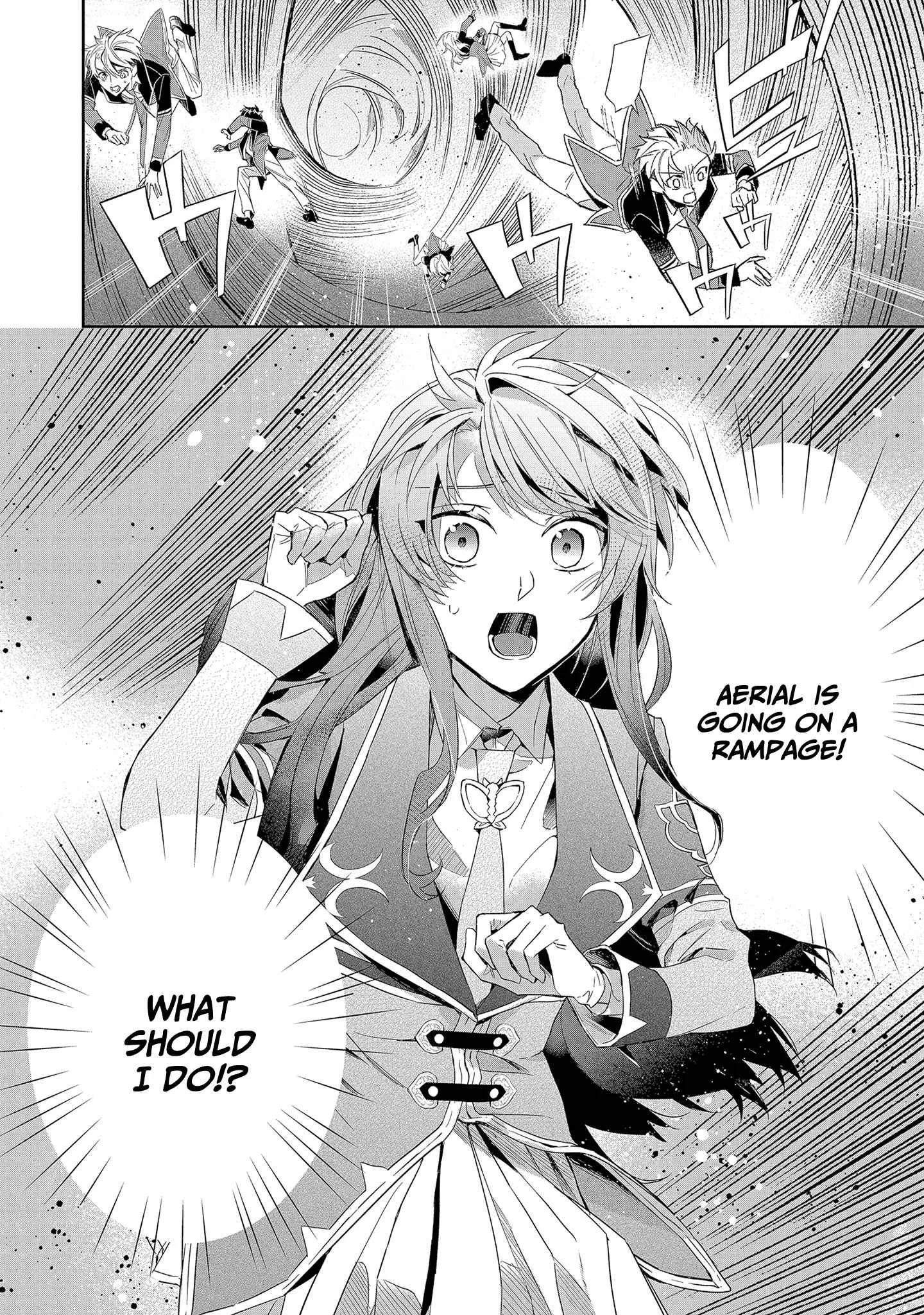 If the villainess and the villain were to meet and fall in love ~It seems the shunned heroine who formed a contract with an unnamed spirit is fighting with the nobleman yet again Chapter 5 page 33