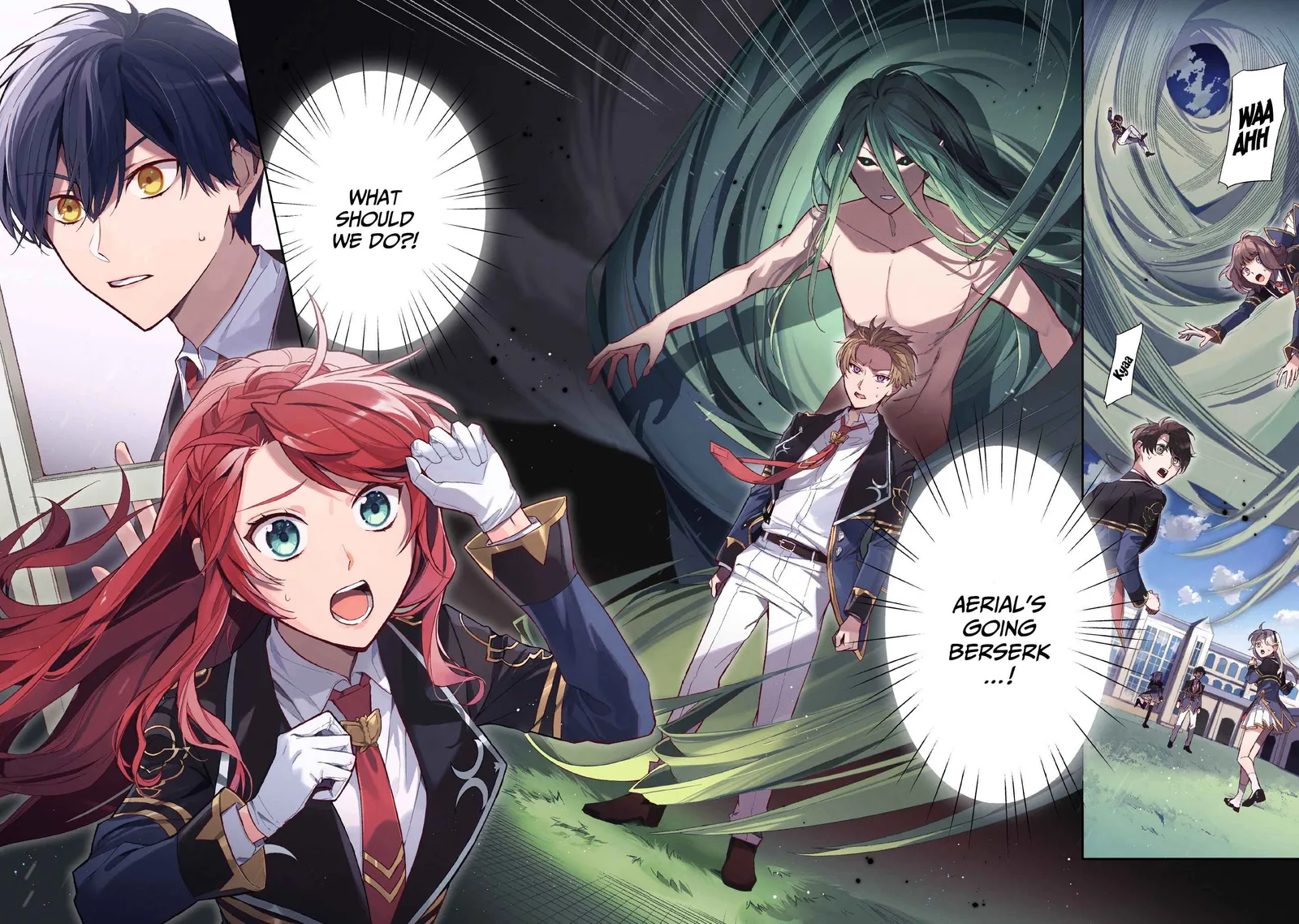 If the villainess and the villain were to meet and fall in love ~It seems the shunned heroine who formed a contract with an unnamed spirit is fighting with the nobleman yet again Chapter 6 page 3