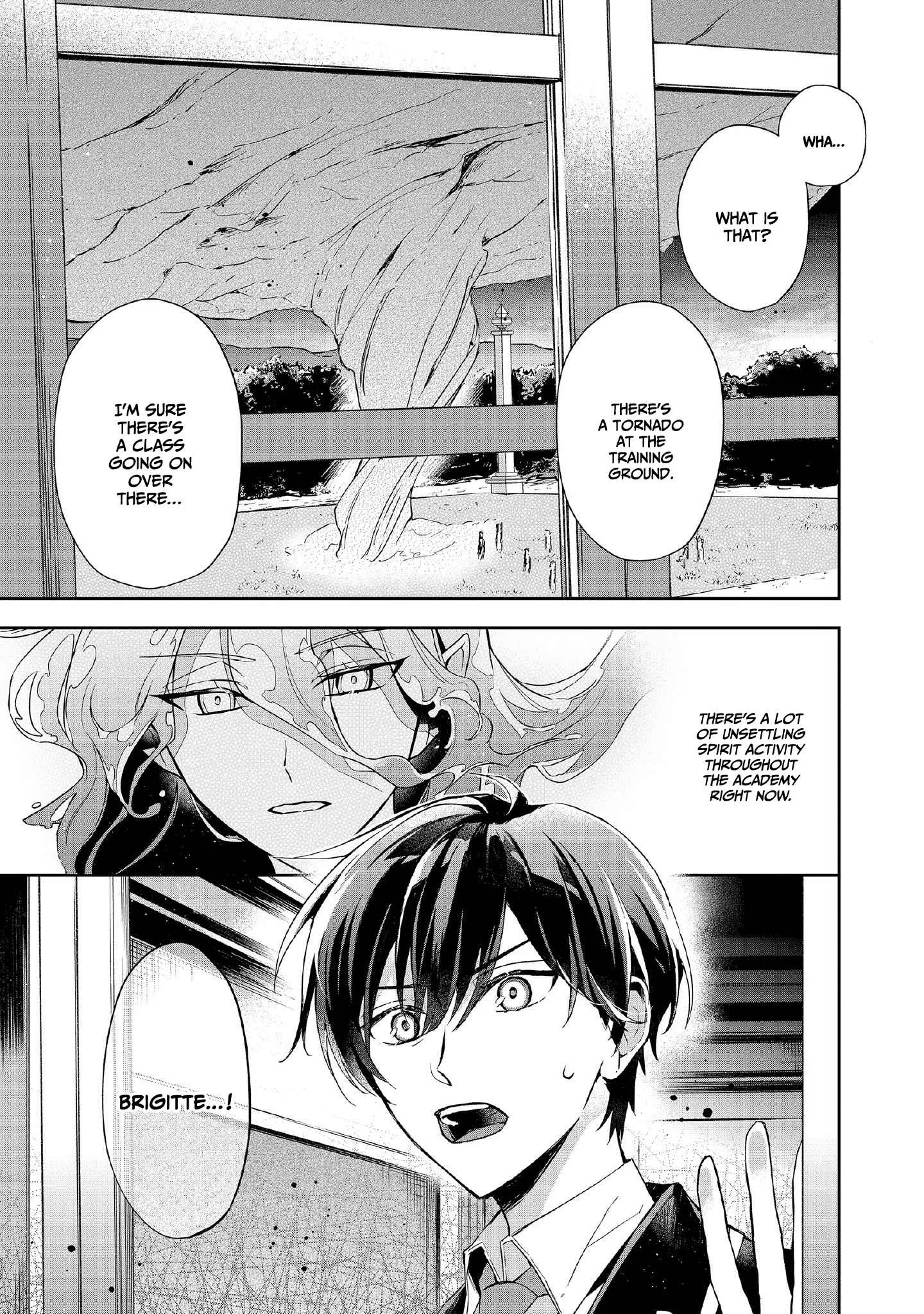 If the villainess and the villain were to meet and fall in love ~It seems the shunned heroine who formed a contract with an unnamed spirit is fighting with the nobleman yet again Chapter 6 page 4