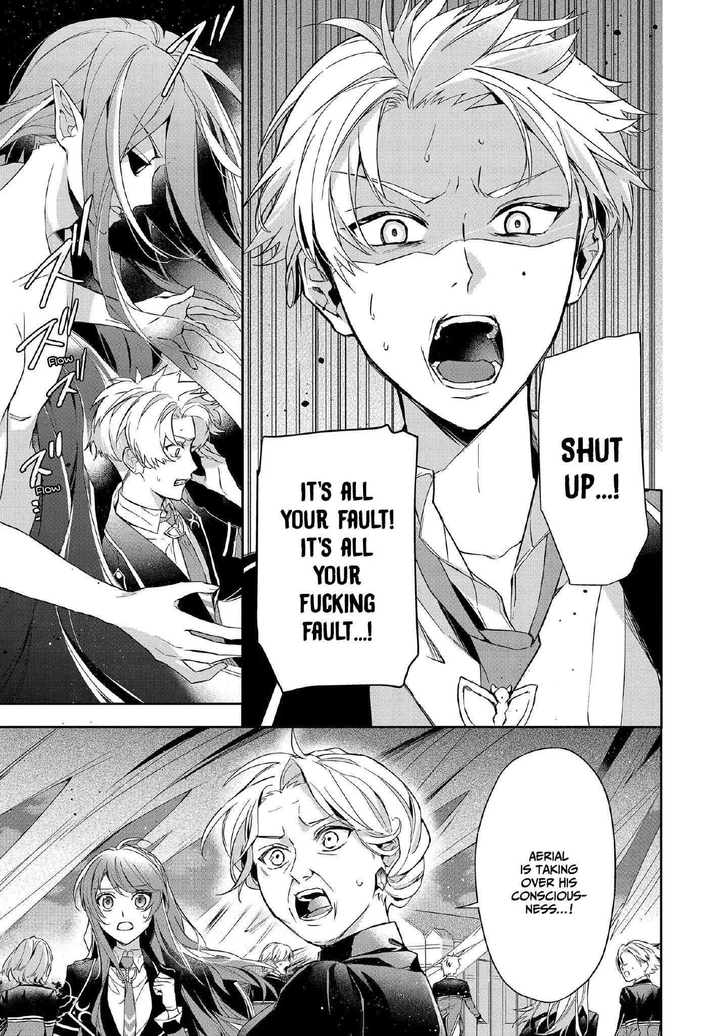 If the villainess and the villain were to meet and fall in love ~It seems the shunned heroine who formed a contract with an unnamed spirit is fighting with the nobleman yet again Chapter 6 page 8